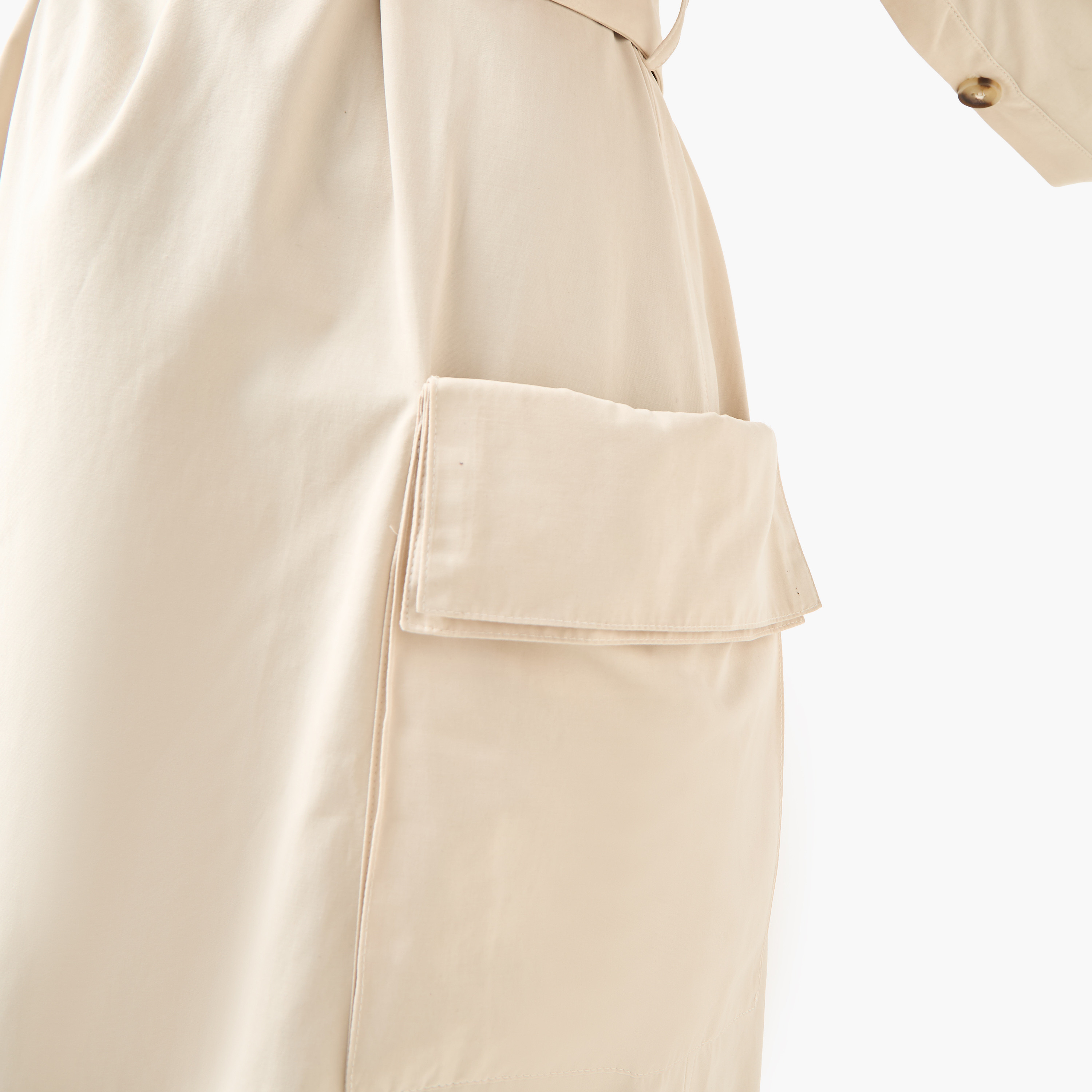 Midi Shirt Dress with Belt-women-clothing-dresses-image-5