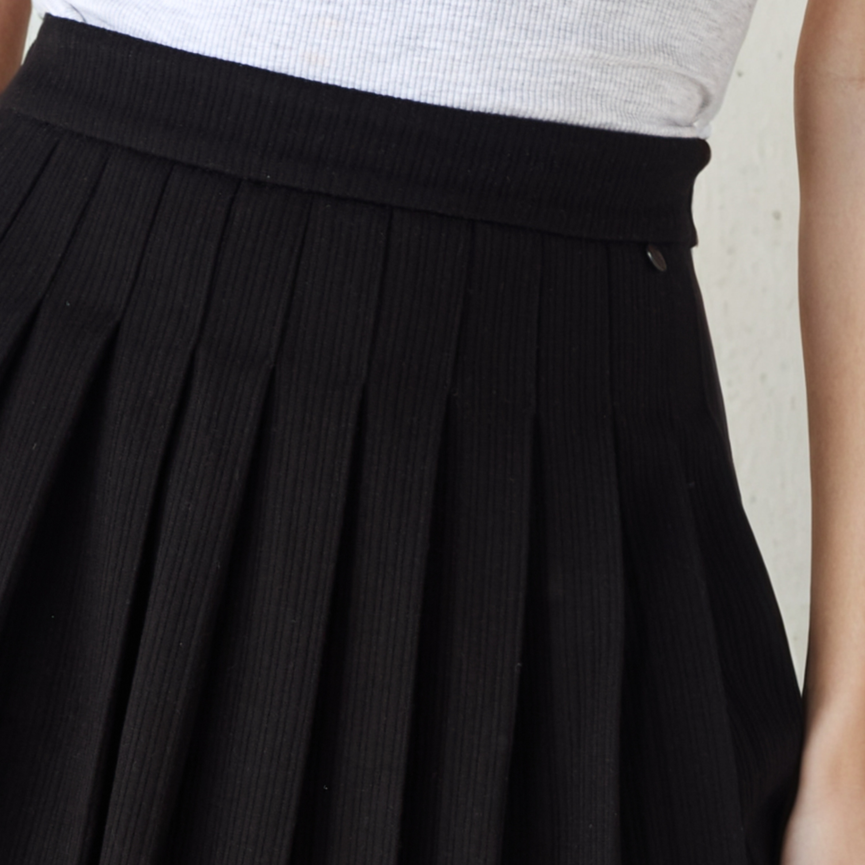 Pleated Mini Skirt-women-clothing-bottoms-skirts-image-3