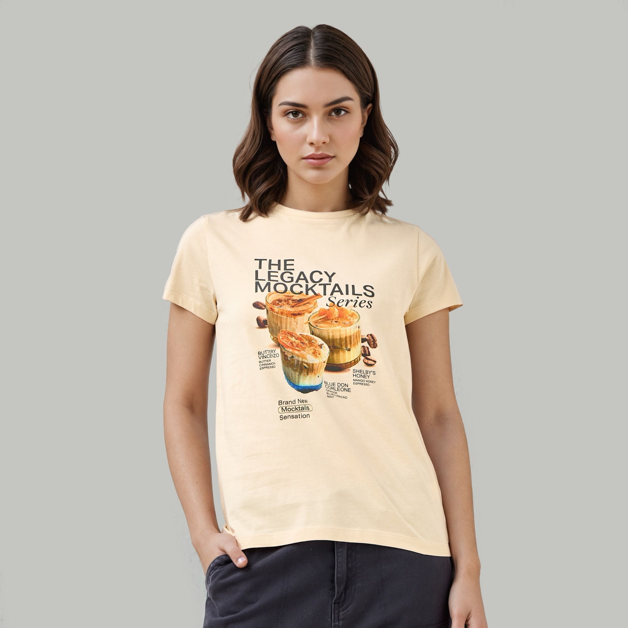 Graphic Print Crew Neck T-shirt-women-clothing-tshirts-image-1