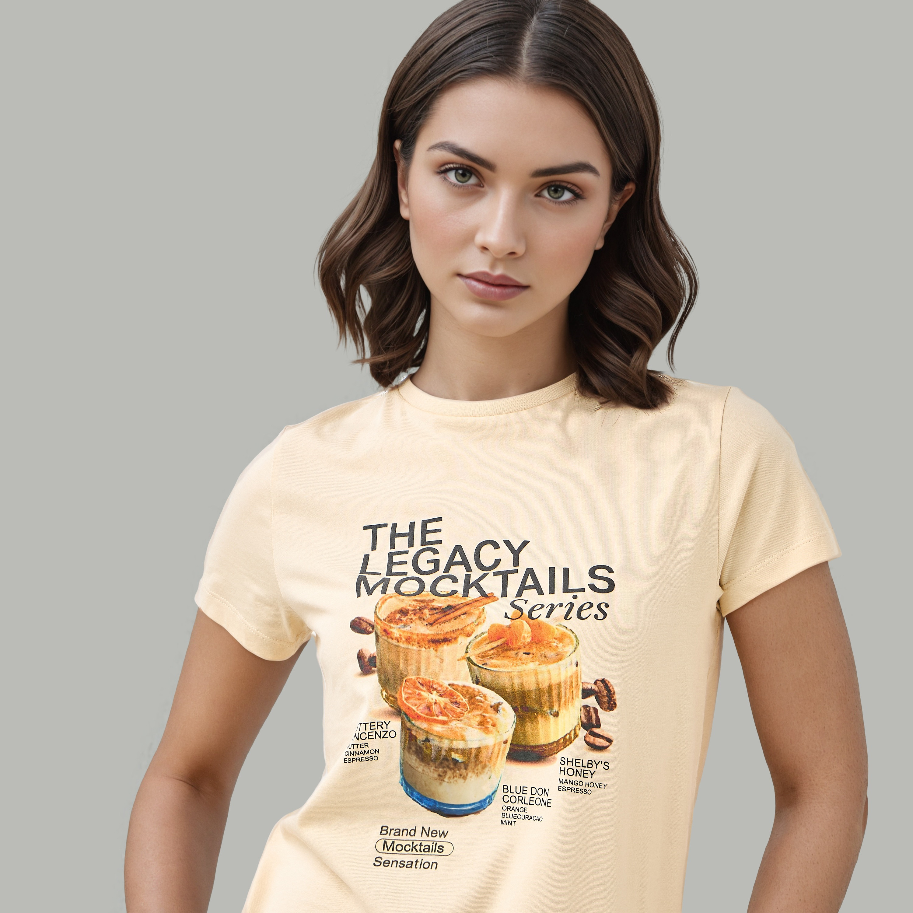 Graphic Print Crew Neck T-shirt-women-clothing-tshirts-image-4
