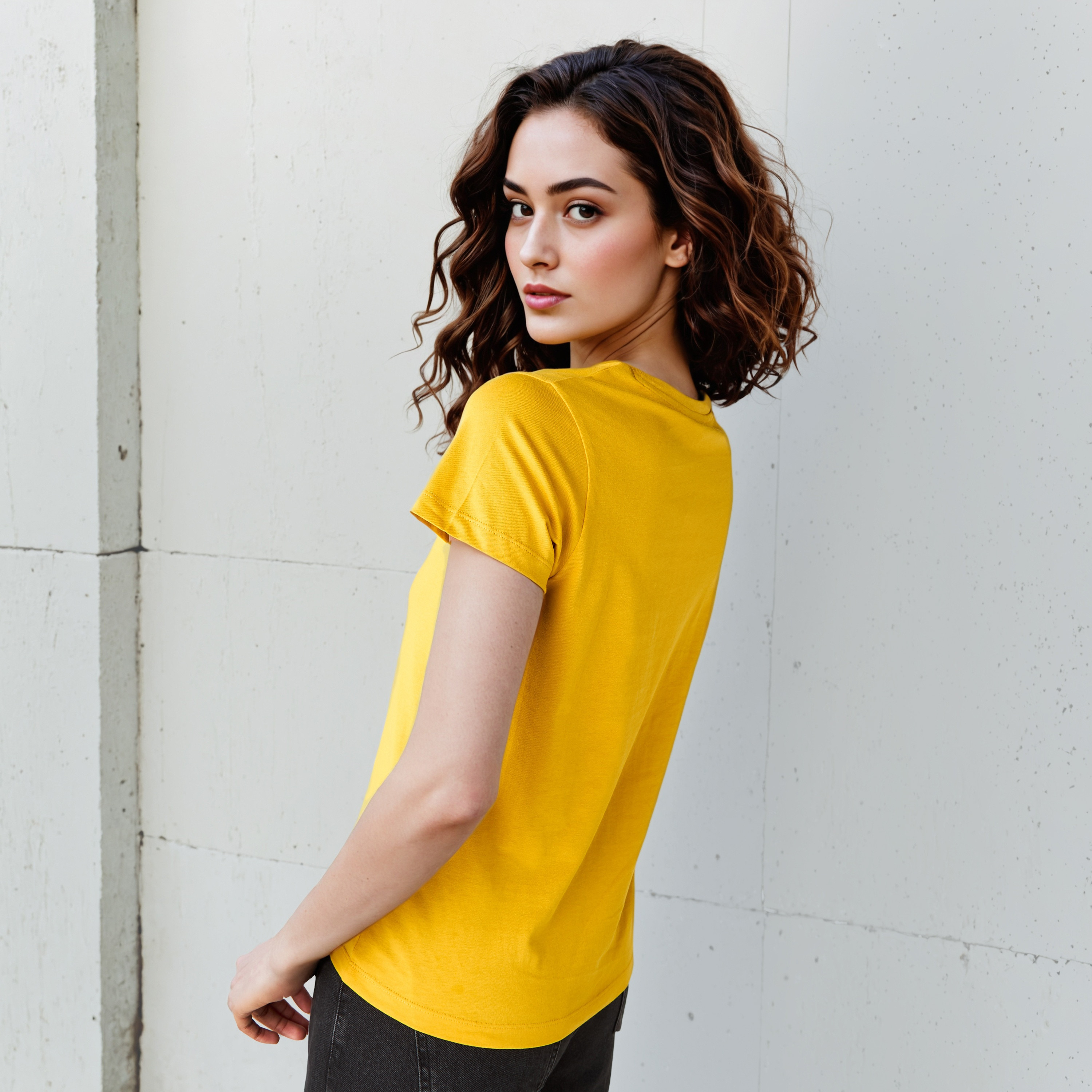 تيشيرت قطن بقصّة عادية وطبعات جرافيك-women-clothing-tshirts-image-4