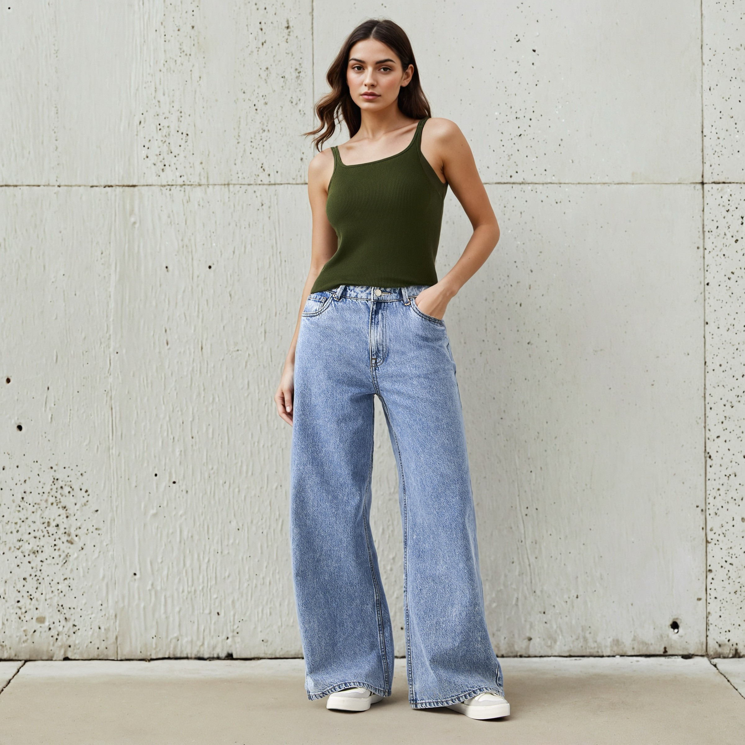 قميص داخلي مبطن بتفاصيل فيسكوز-women-clothing-tshirts-image-2