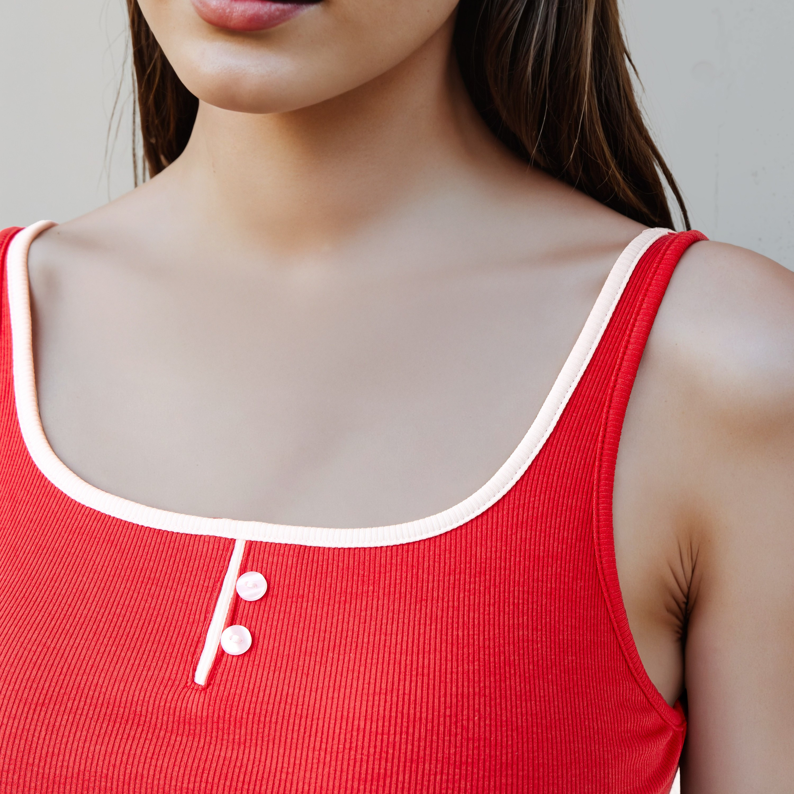 بلوزة تانك فيسكوز بتزيينات بارزة-women-clothing-tshirts-image-4