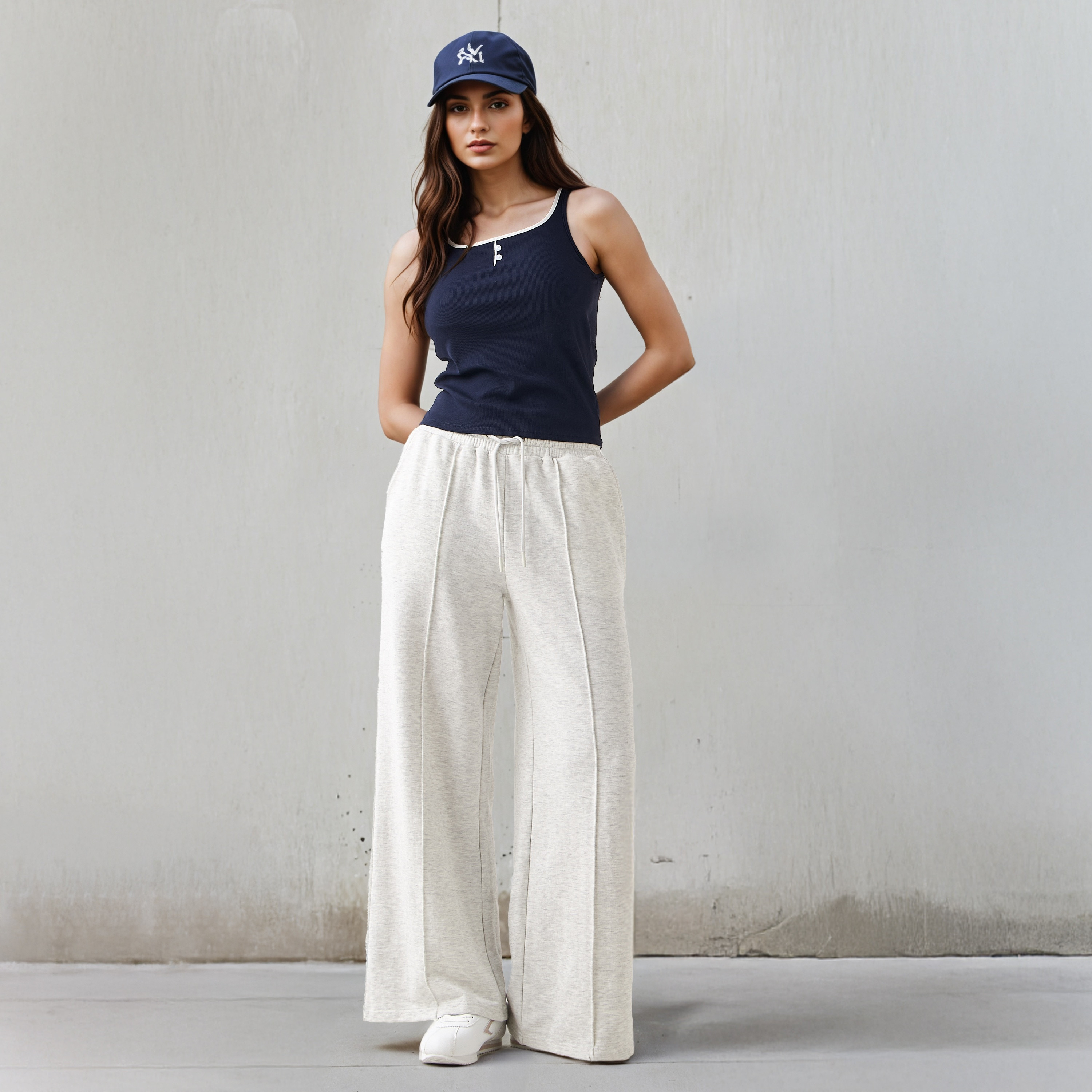 بلوزة تانك فيسكوز بتزيينات بارزة-women-clothing-tshirts-image-2