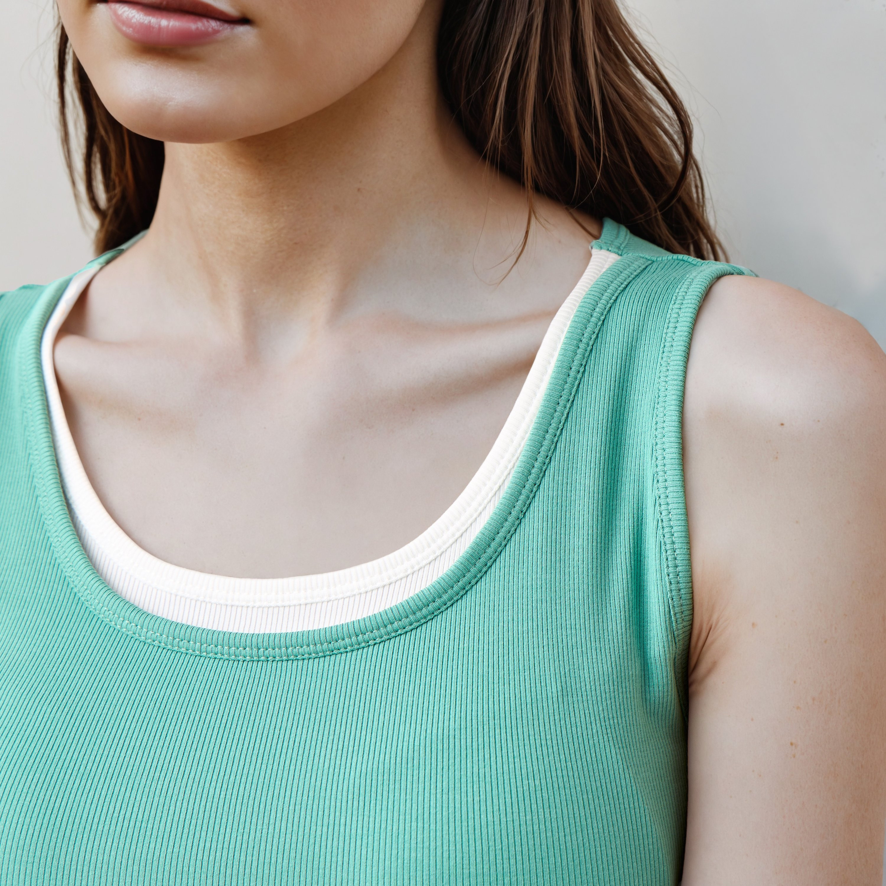 بلوزة تانك بصدرية منطنة داخلية-women-clothing-tshirts-image-5