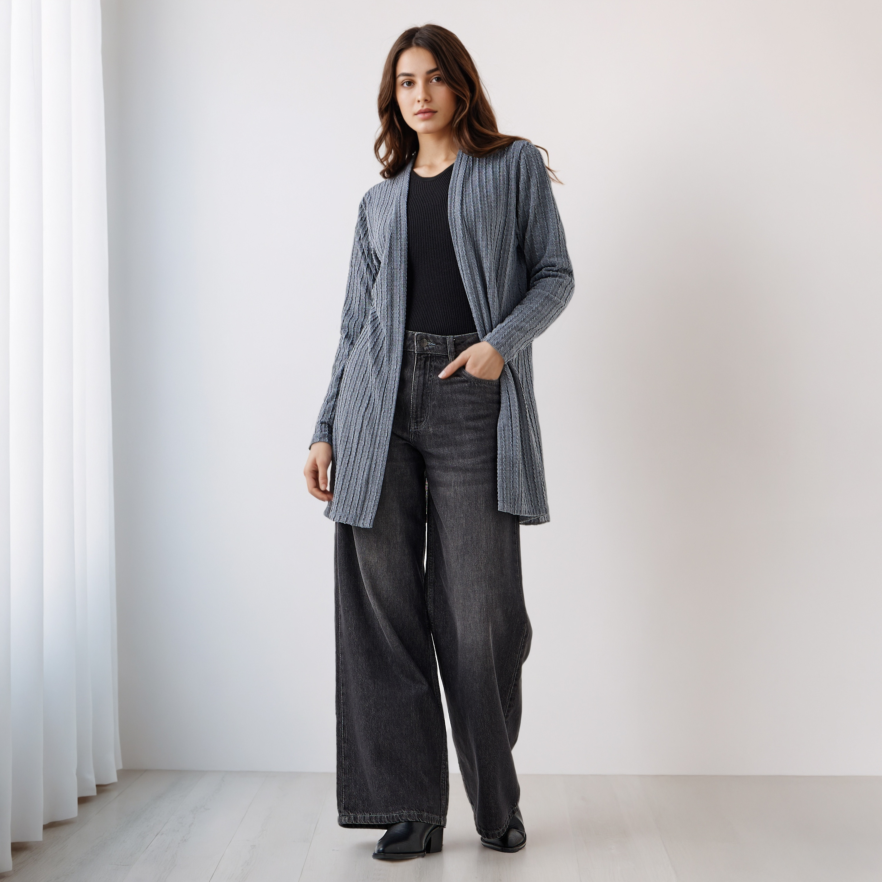 سترة طويلة بتصميم مفتوح من الأمام-women-winterwear-cardigansandjumpers-cardigans-image-7