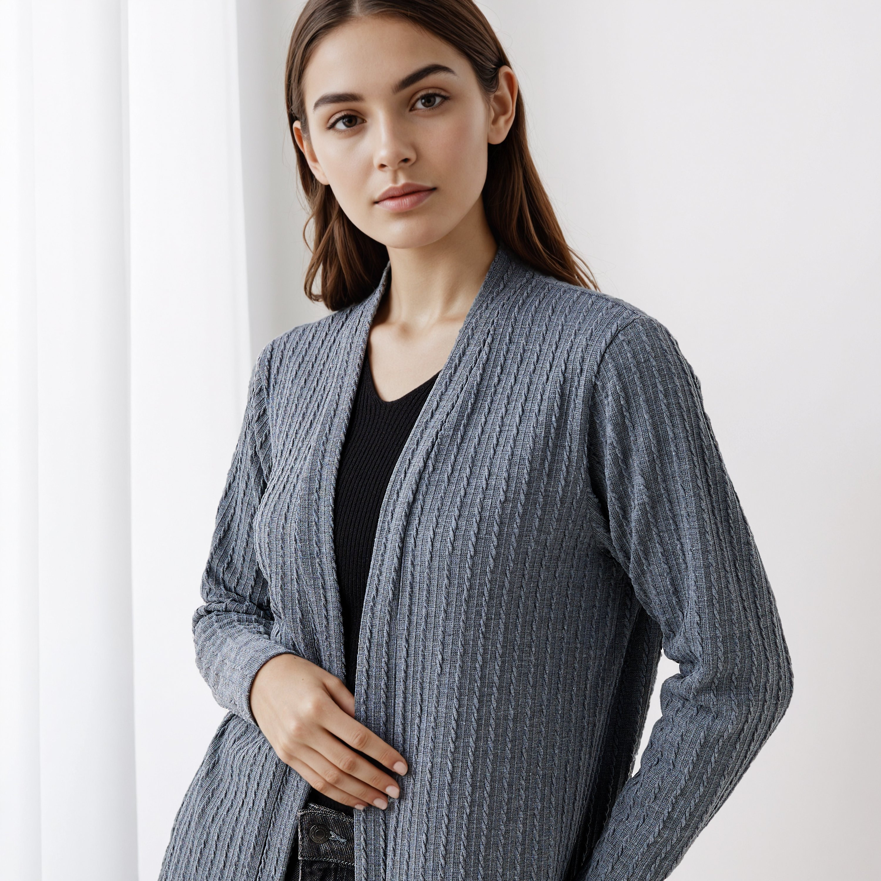سترة طويلة بتصميم مفتوح من الأمام-women-winterwear-cardigansandjumpers-cardigans-image-9