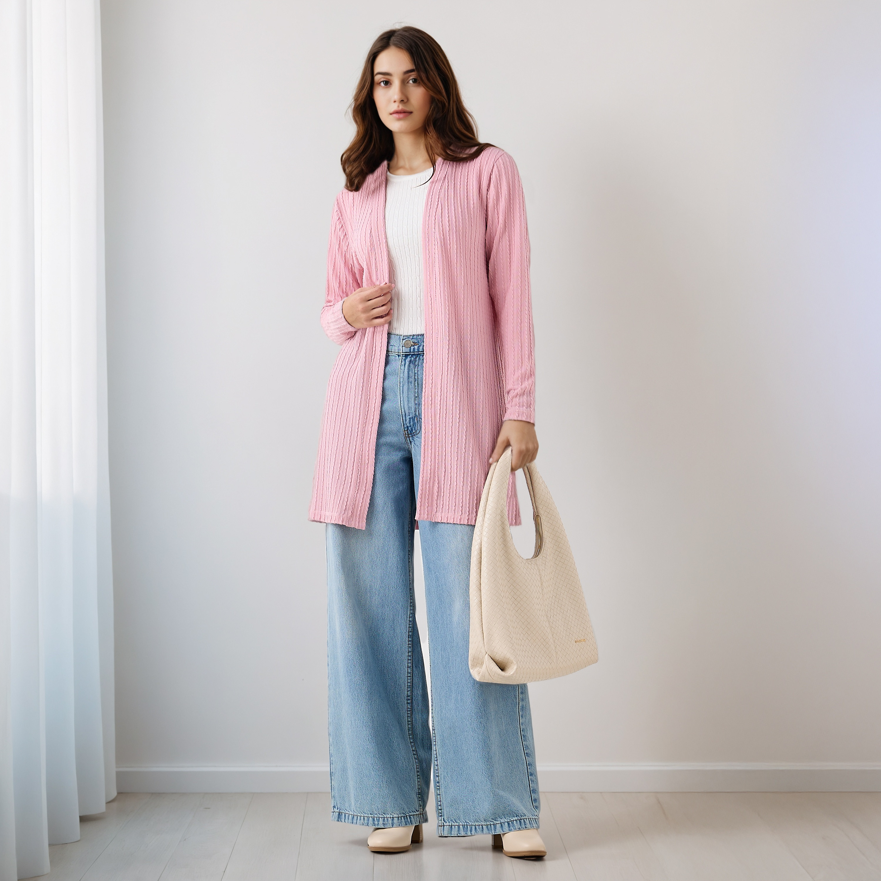Longline Open Front Shrug-women-winterwear-cardigansandjumpers-cardigans-image-2
