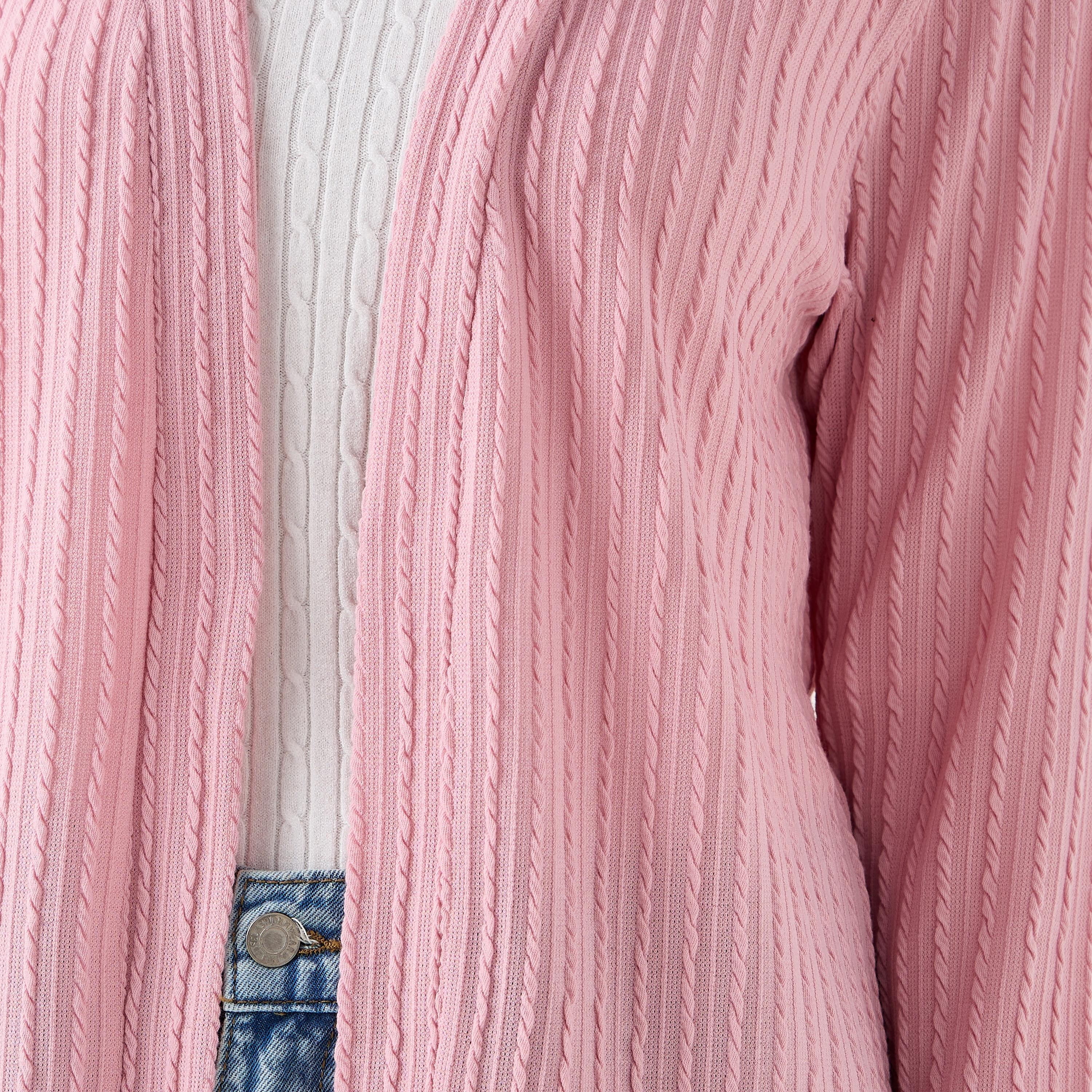 Longline Open Front Shrug-women-winterwear-cardigansandjumpers-cardigans-image-5