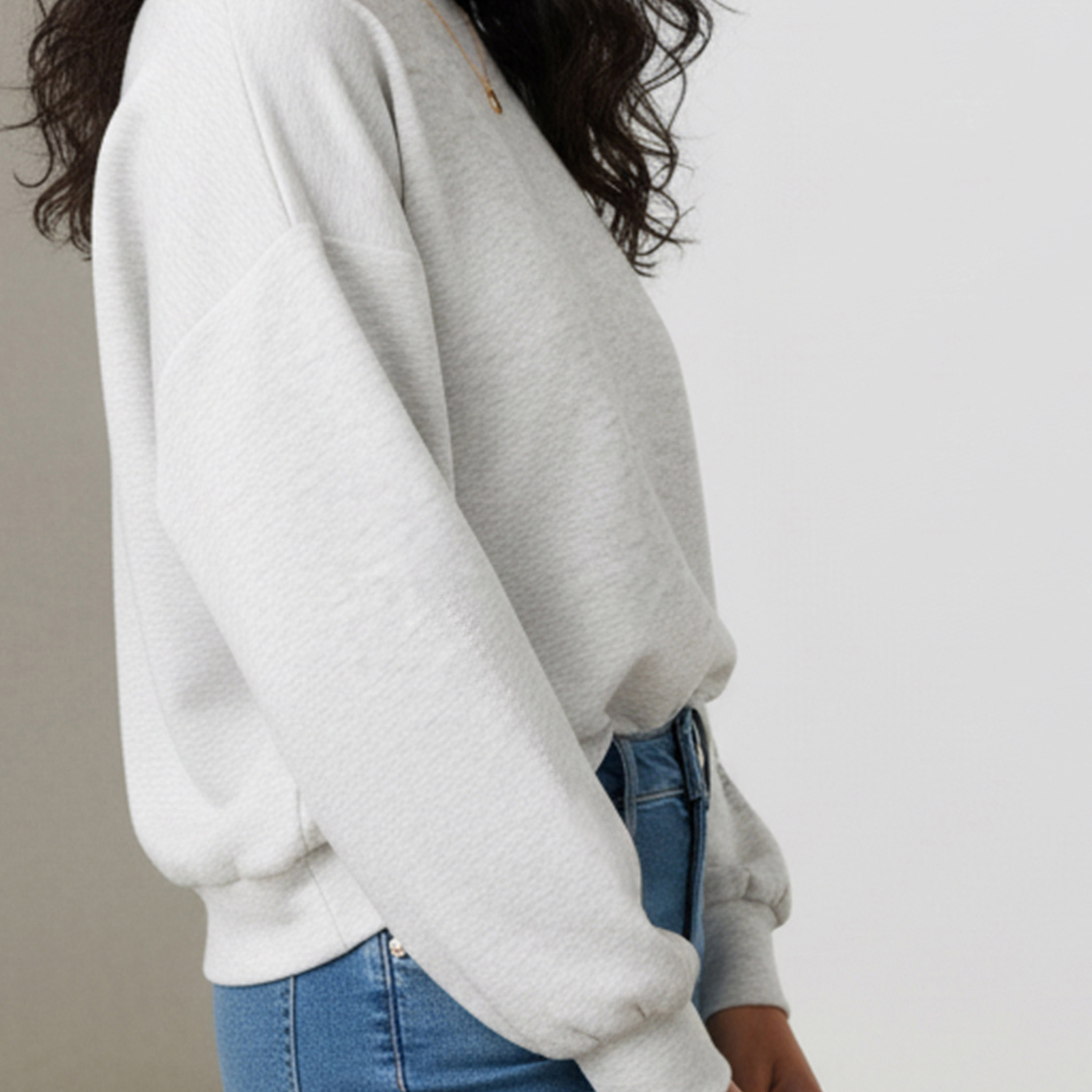 Regular Fit Sweatshirt with Slogan Print-women-winterwear-hoodiesandsweatshirts-sweatshirts-image-4