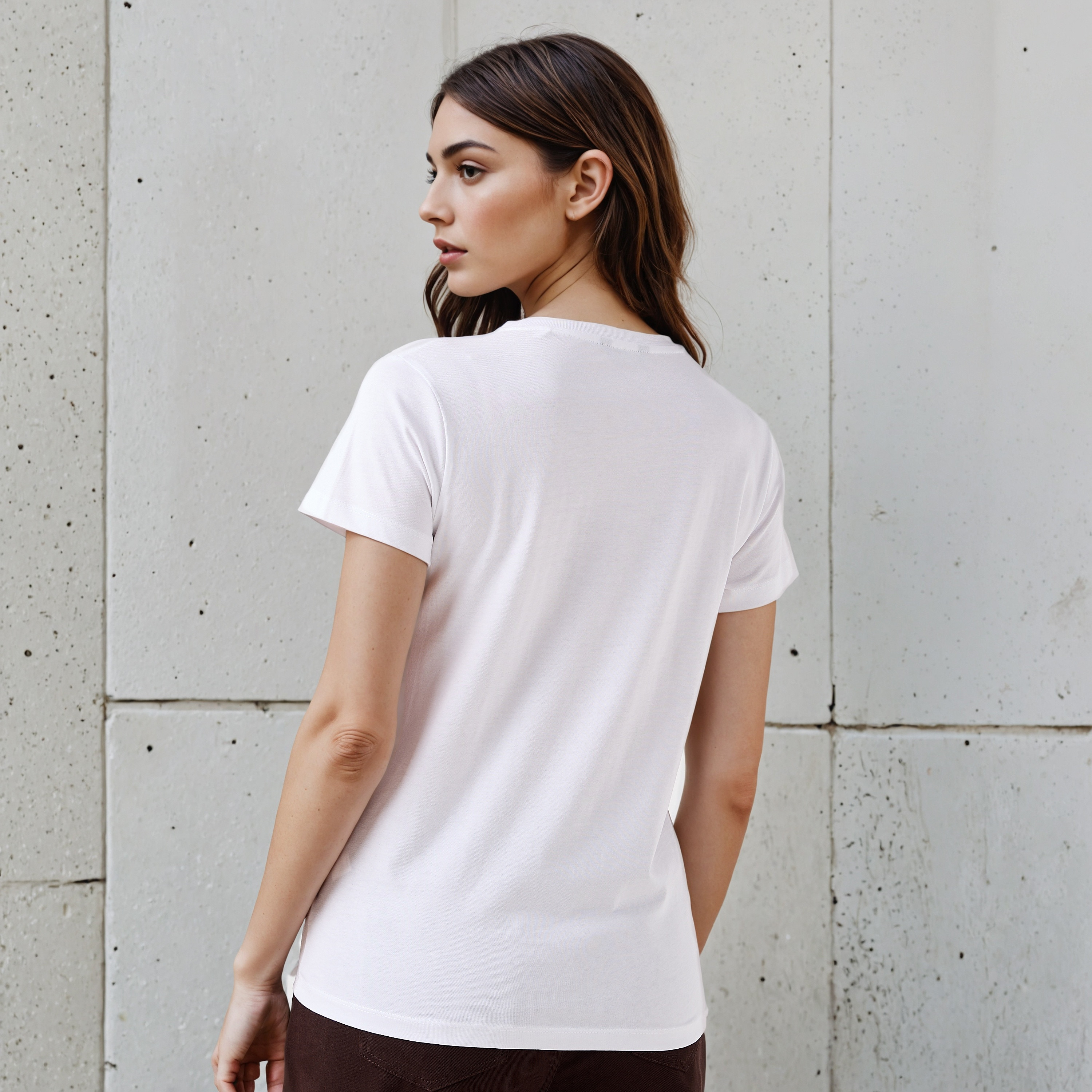 Regular Fit Cotton T-shirt with Graphic Print-women-clothing-tshirts-image-3