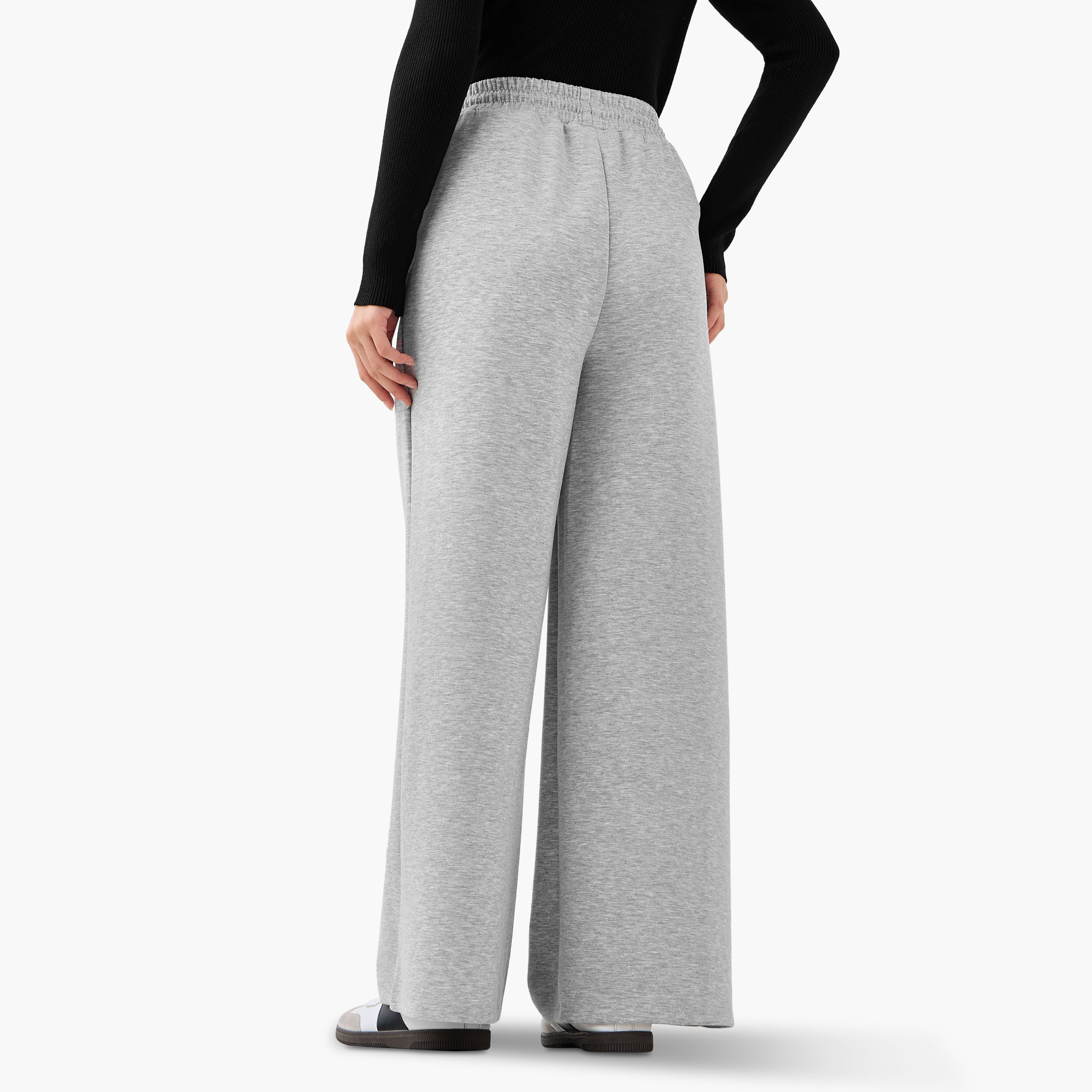 Regular Fit Mid-Rise Pants-women-clothing-bottoms-trousers-image-3