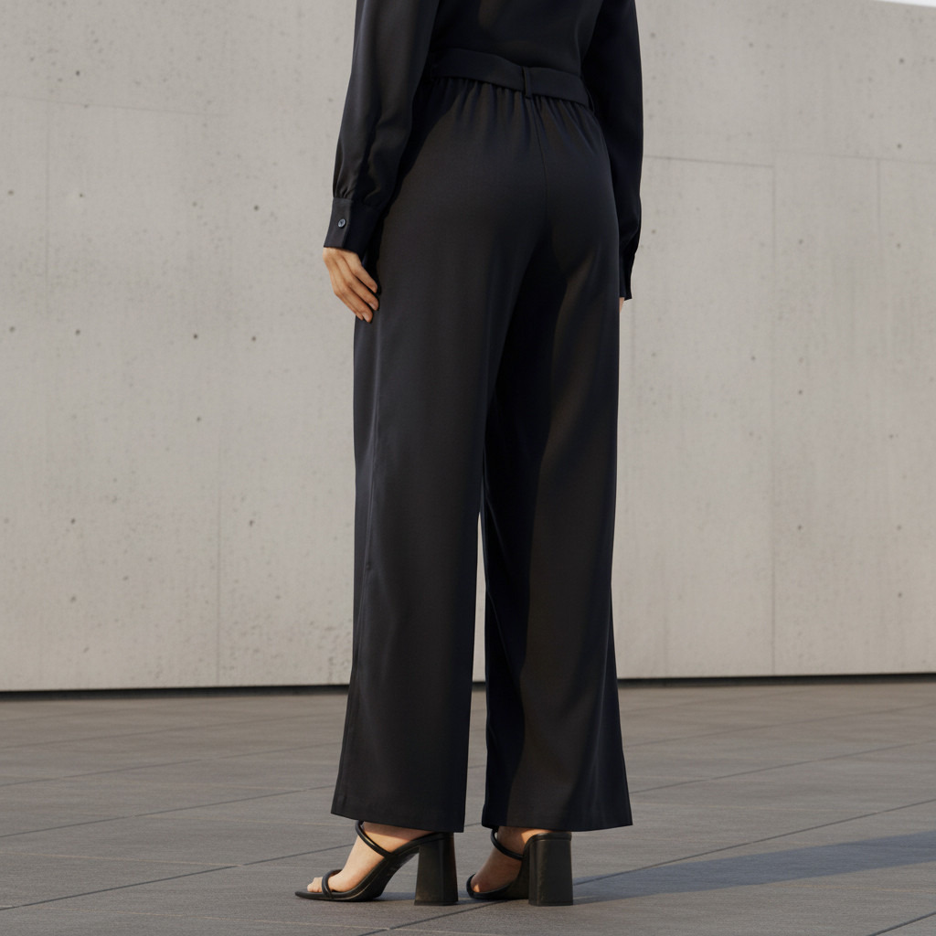 Wide Leg Mid Rise Belted Trousers-women-clothing-bottoms-trousers-image-3