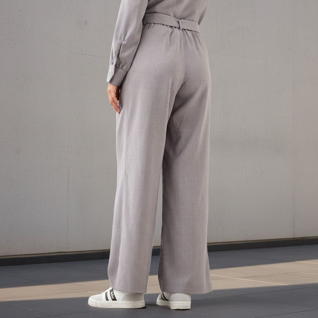 Wide Leg Mid Rise Belted Trousers-women-clothing-bottoms-trousers-image-3
