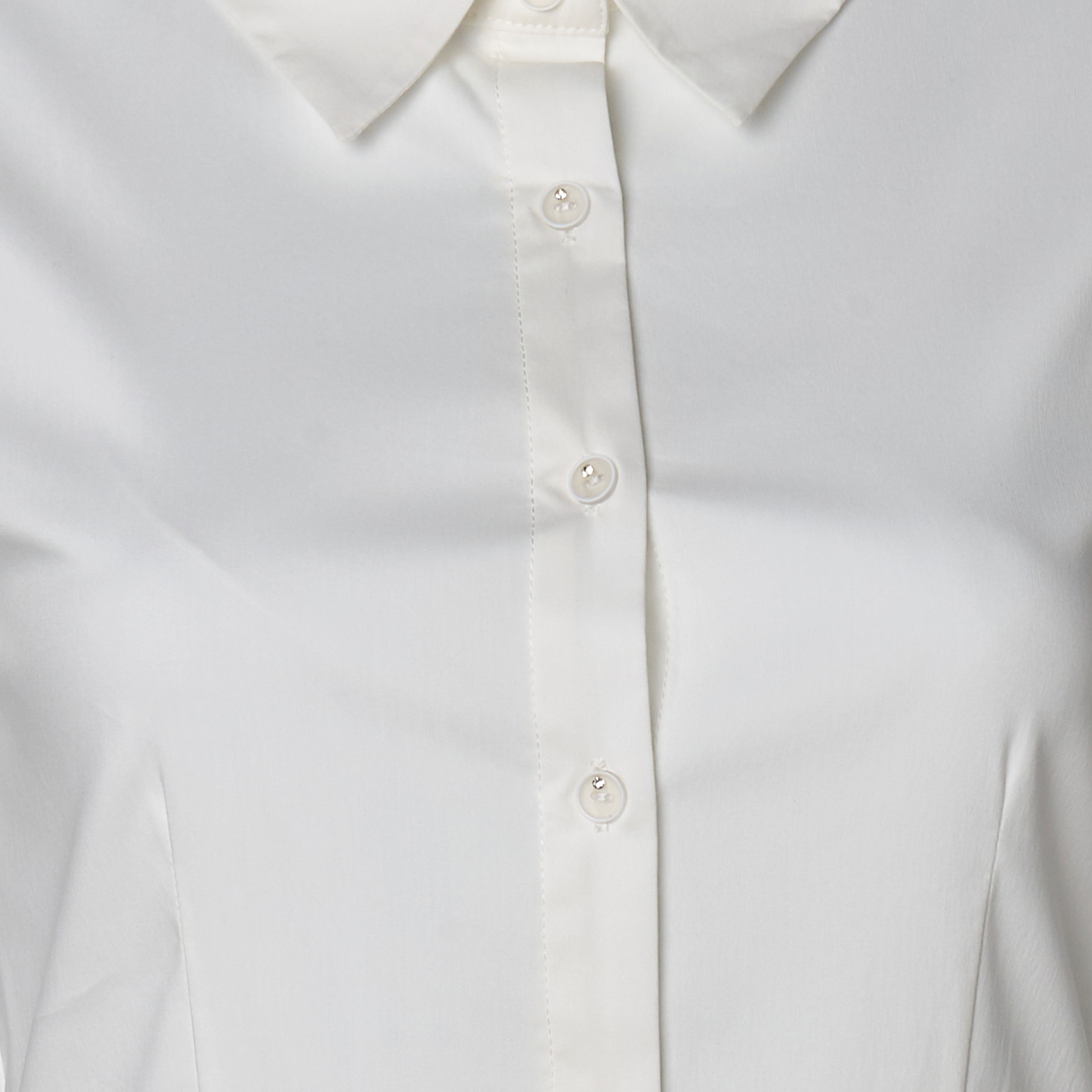Midi Shirt Dress with Asymmetrical Hem-women-clothing-dresses-image-2