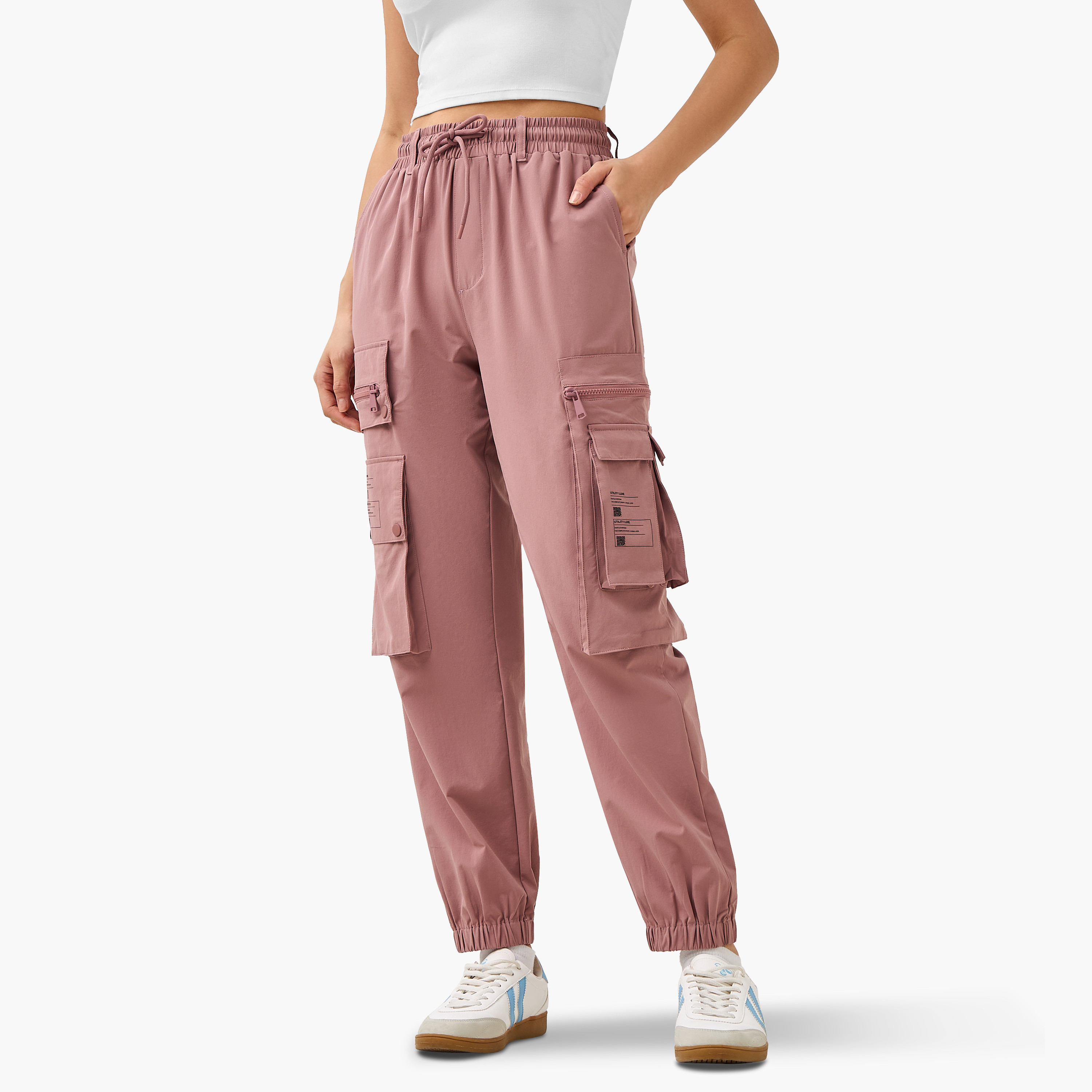 Relaxed Fit Mid-Rise Cargo Utility Joggers-women-clothing-bottoms-joggers-image-2