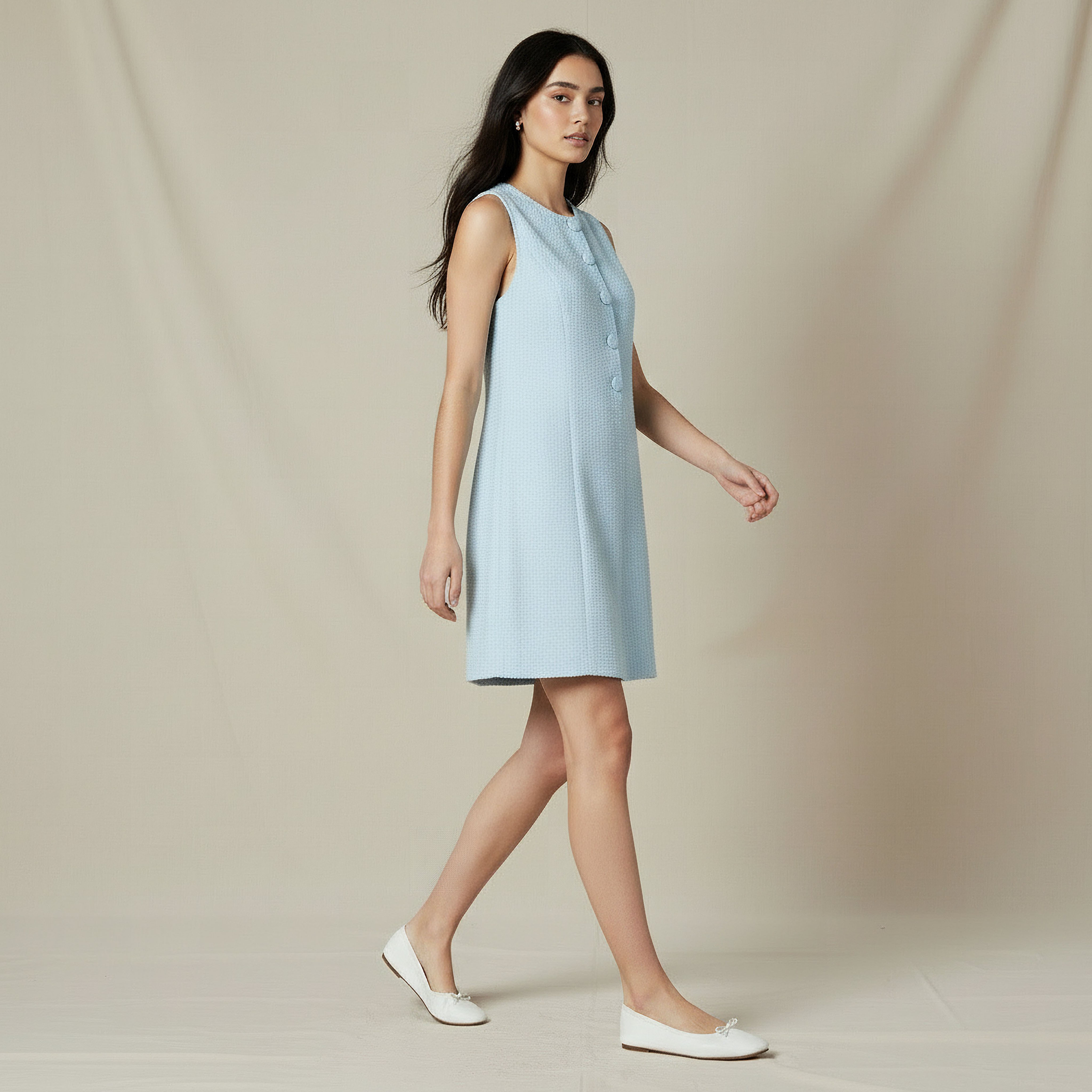 Mini Tweed Knit A-Line Dress-women-clothing-dresses-image-2