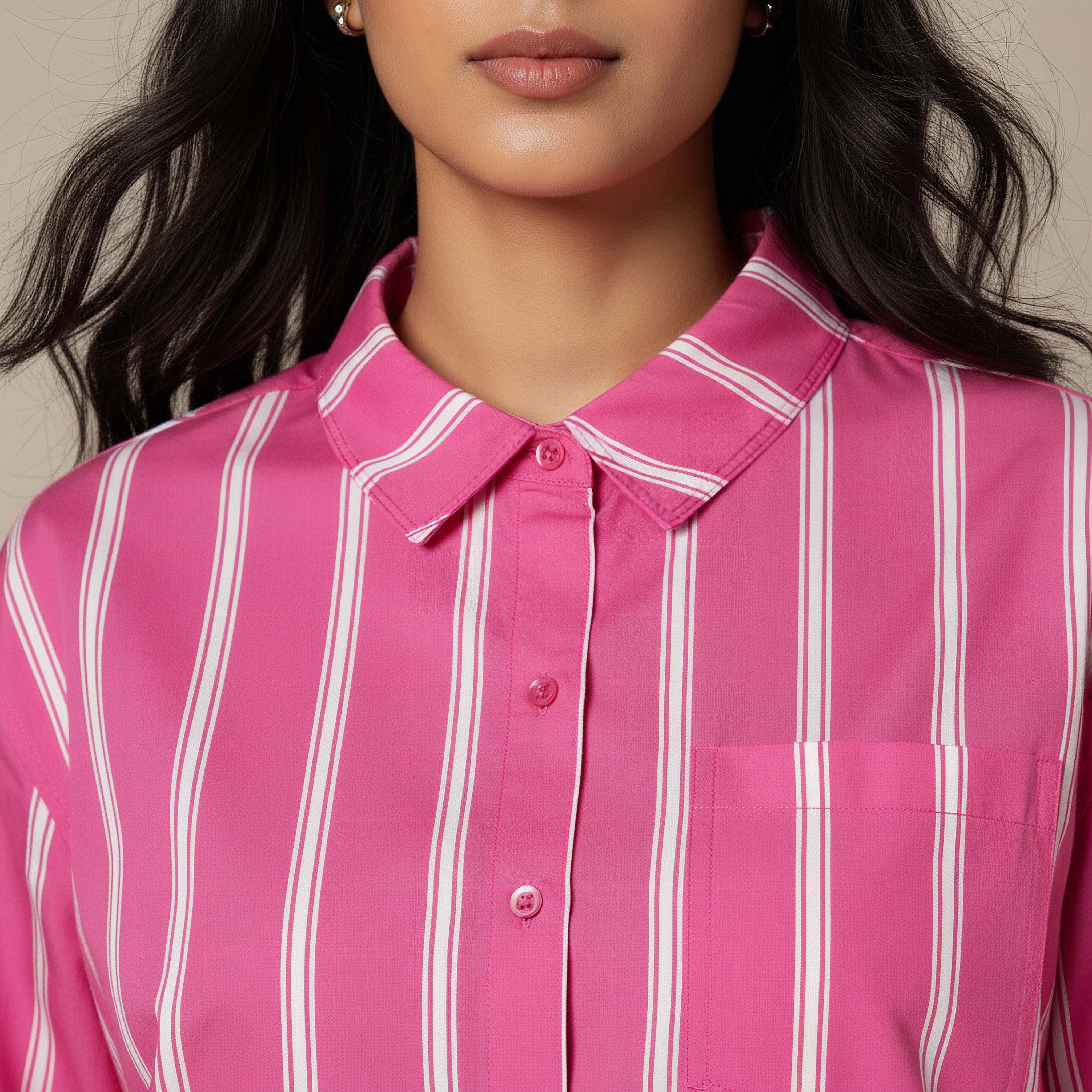 Oversized Cotton Shirt with Stripes-women-clothing-shirtsandblouses-shirts-image-3
