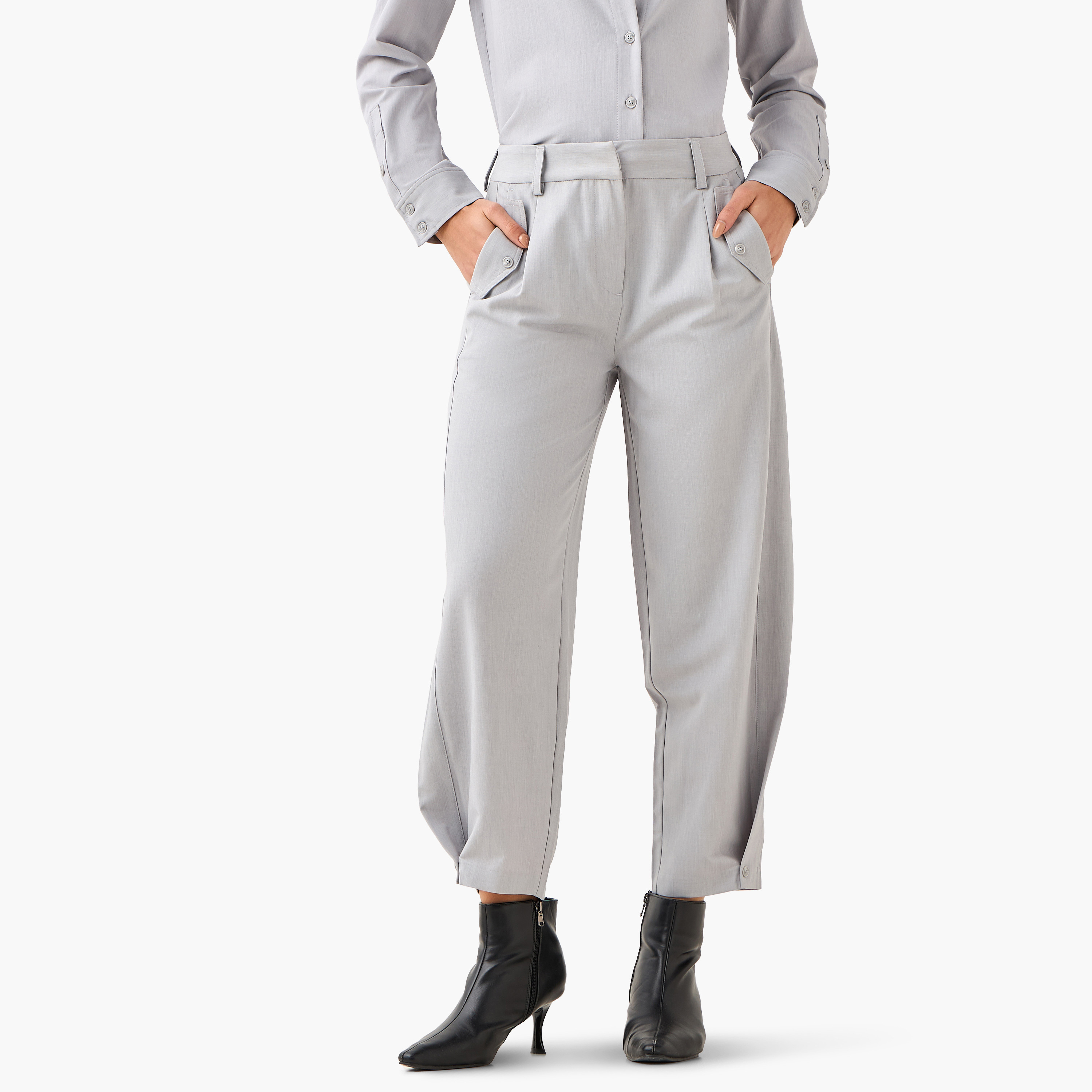 Mid-Rise Pleated Trousers-women-clothing-coordsets-image-3