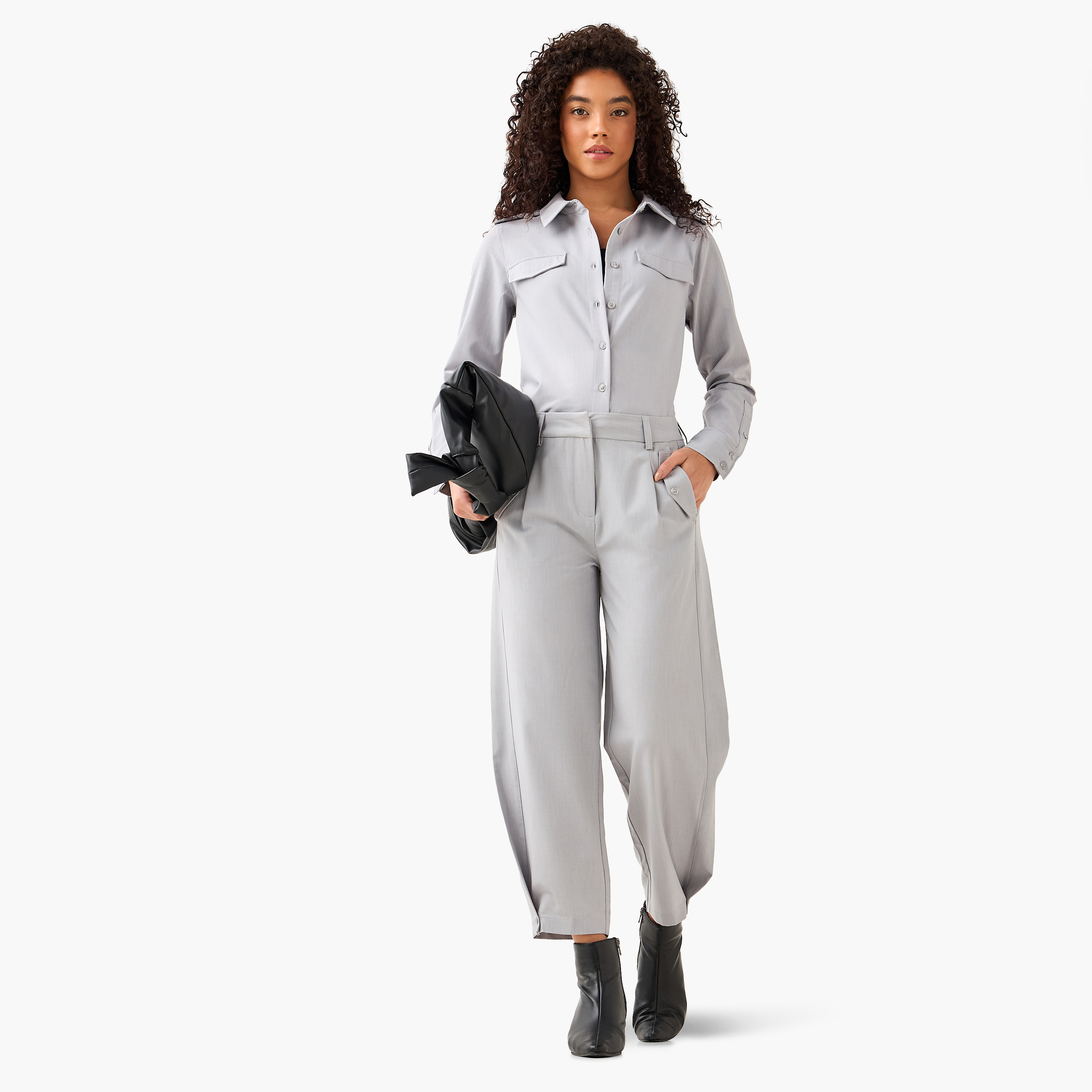 Mid-Rise Pleated Trousers-women-clothing-coordsets-image-4
