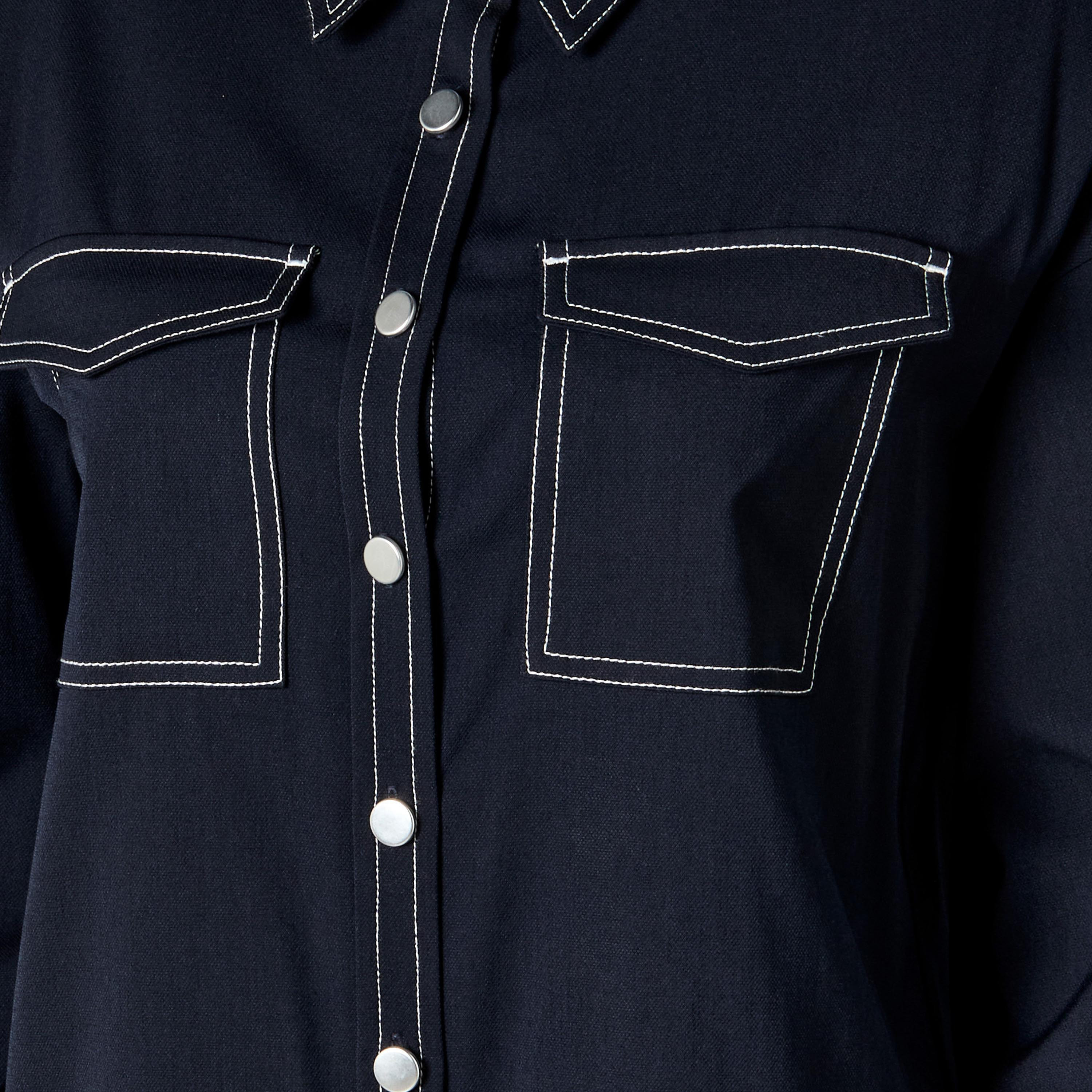 قميص متعدد الاستخدامات بتفاصيل خياطة متباينة-women-clothing-shirtsandblouses-shirts-image-5