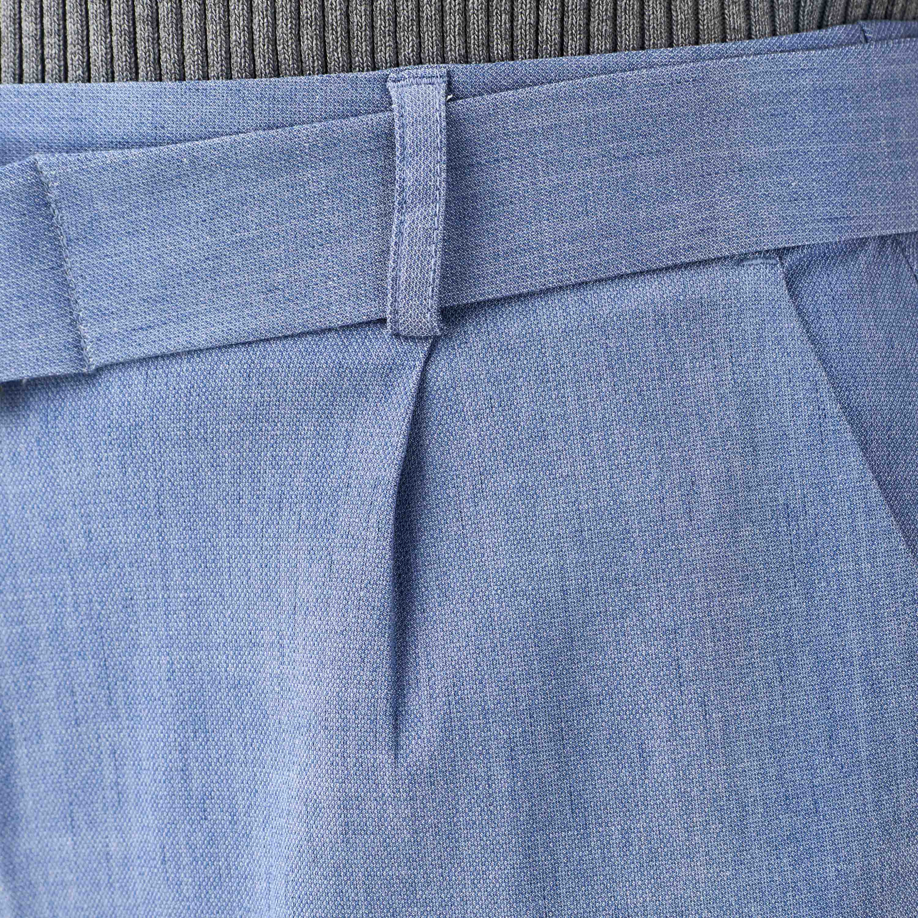 Wide Leg Mid-Rise Belted Pants-women-clothing-bottoms-trousers-image-2