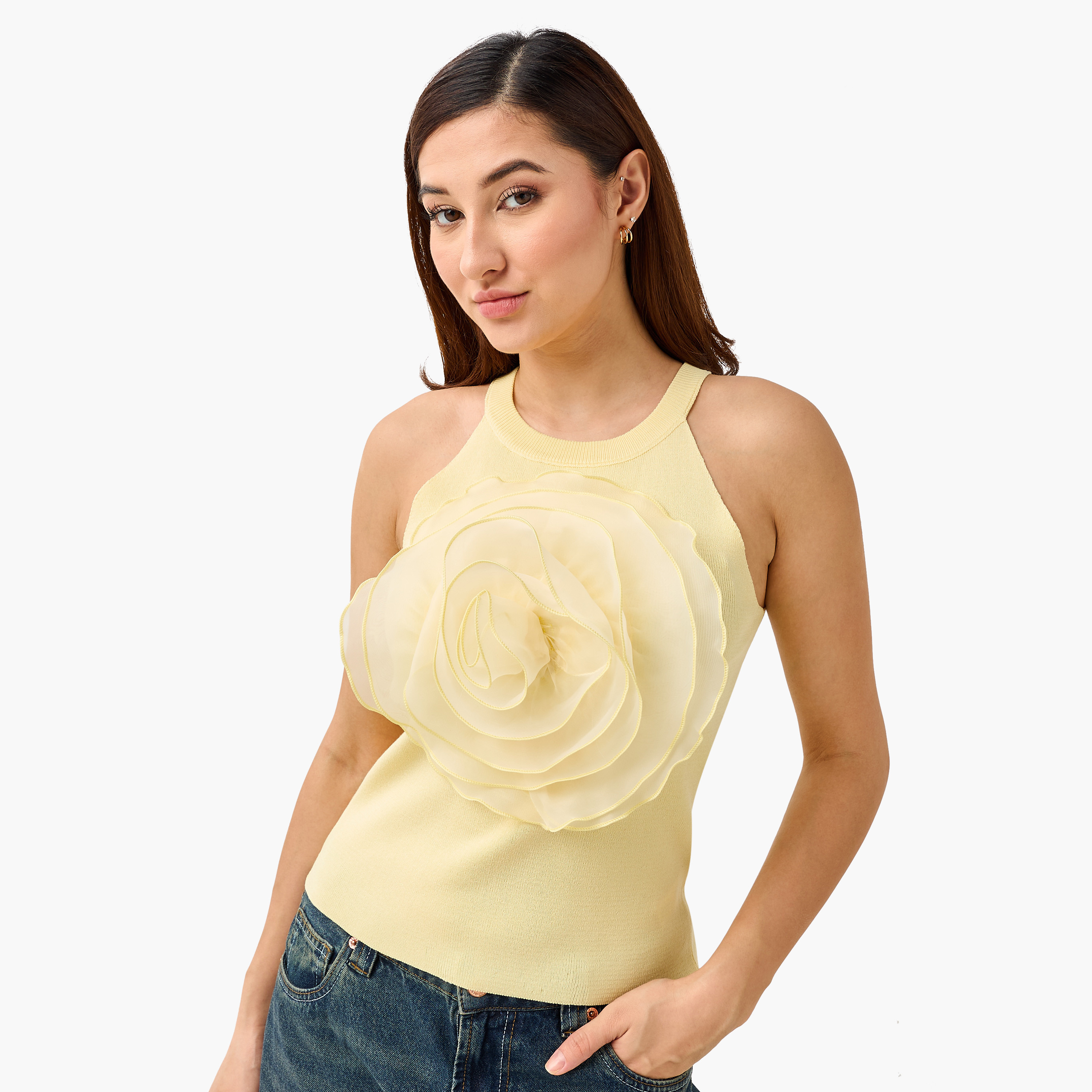 Top with Floral Accent-women-clothing-shirtsandblouses-blouses-image-3