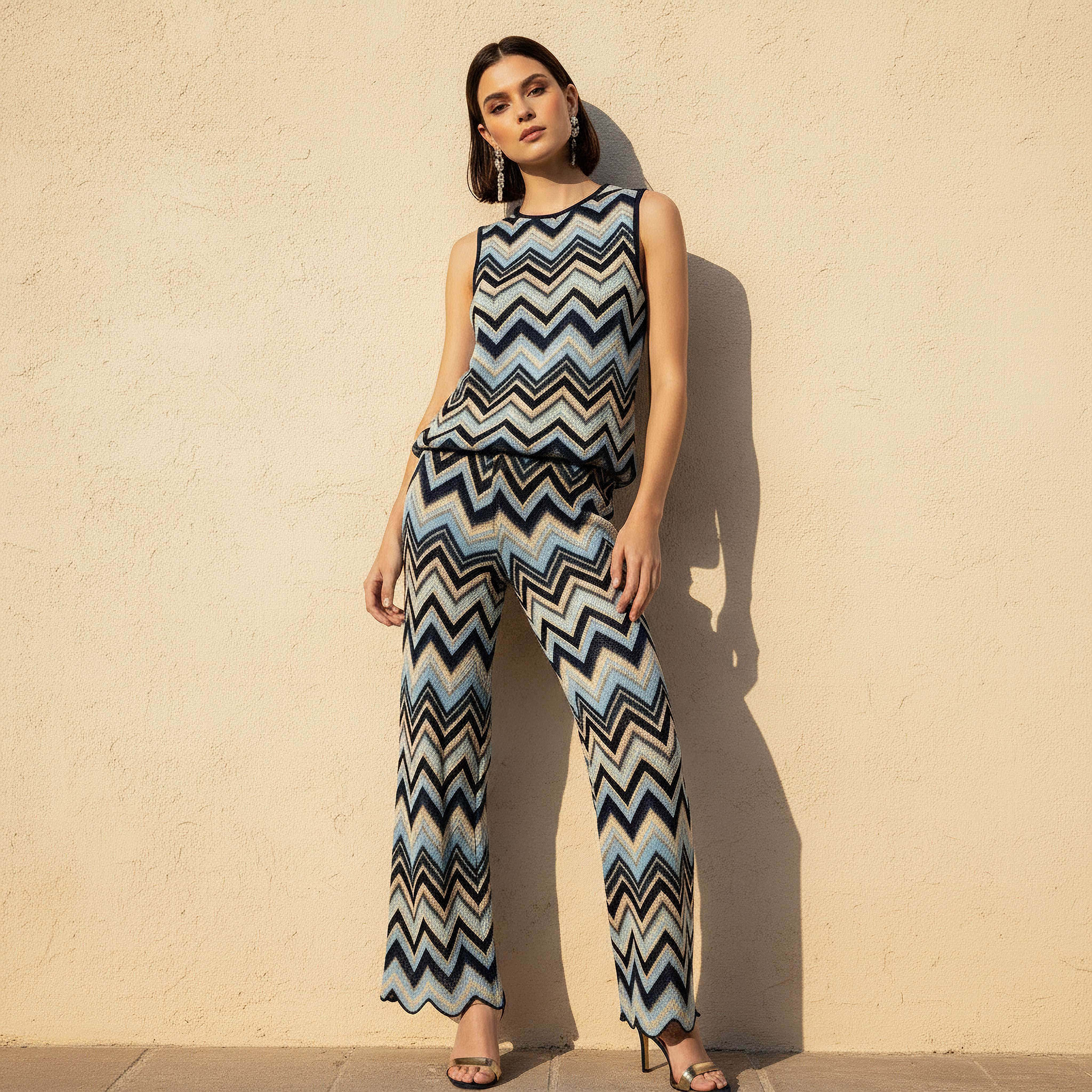 بنطلون بخصر متوسط مريح وطبعات-women-clothing-bottoms-trousers-image-3