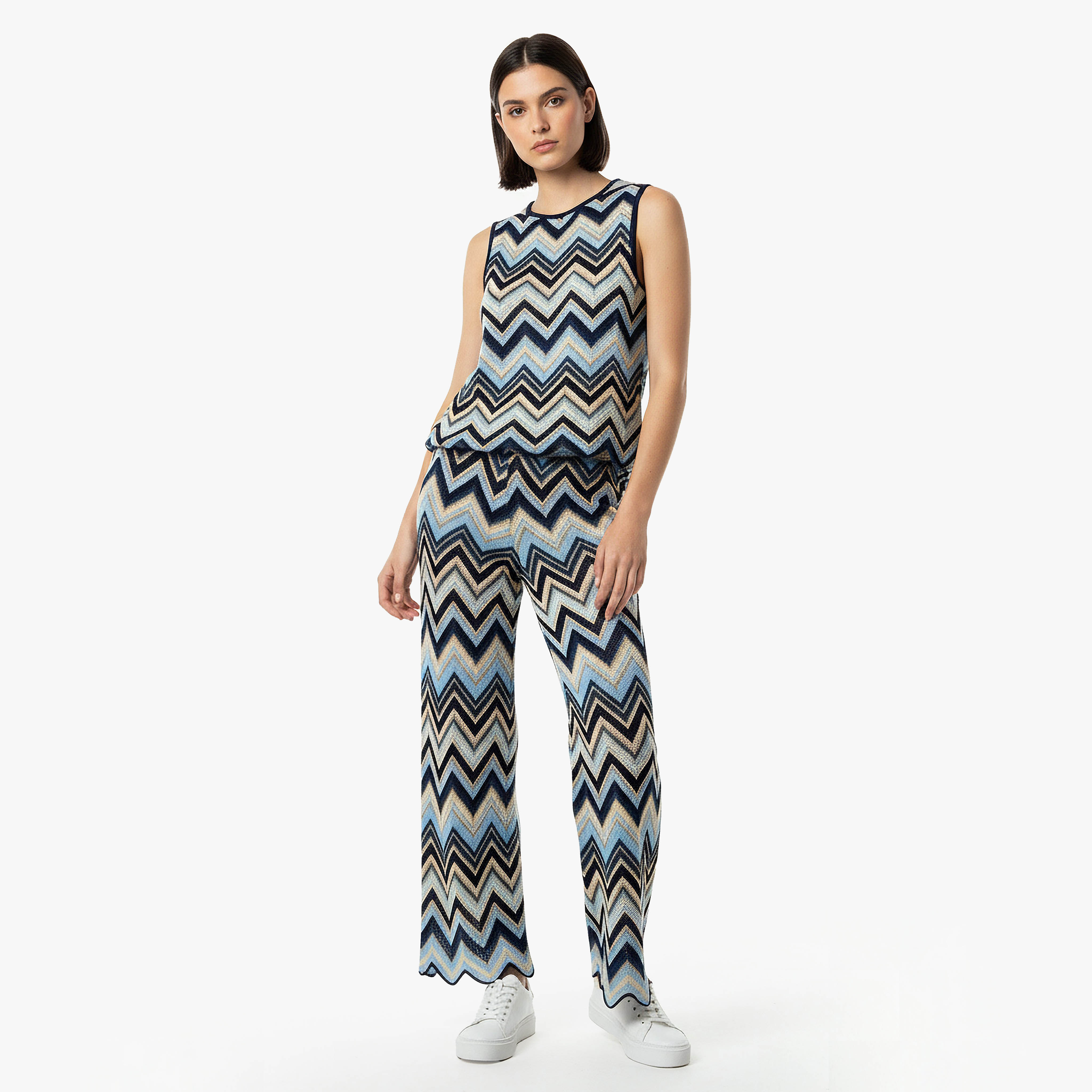 بنطلون بخصر متوسط مريح وطبعات-women-clothing-bottoms-trousers-image-5