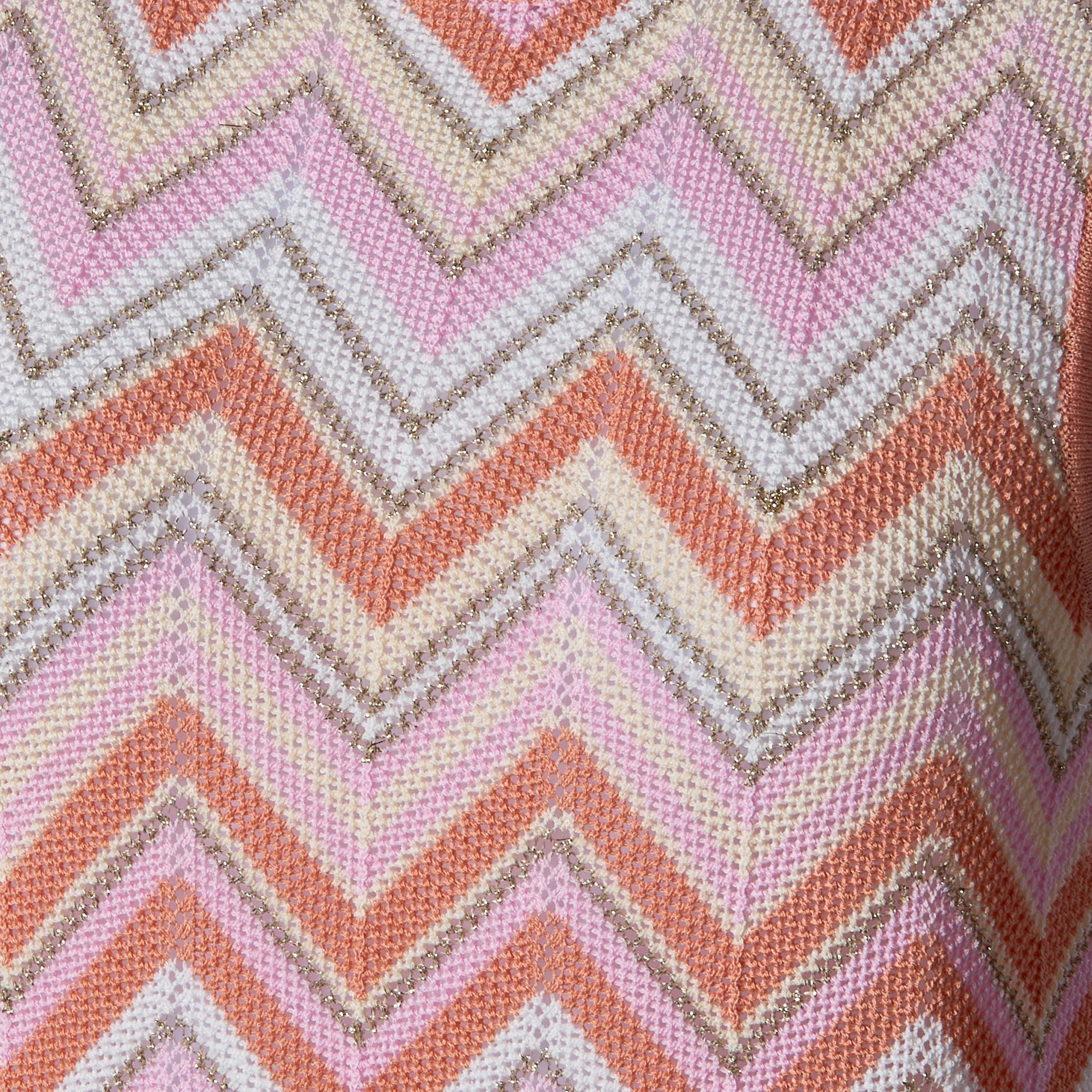 Regular Fit T-shirt with Chevron Print-women-clothing-coordsets-image-2