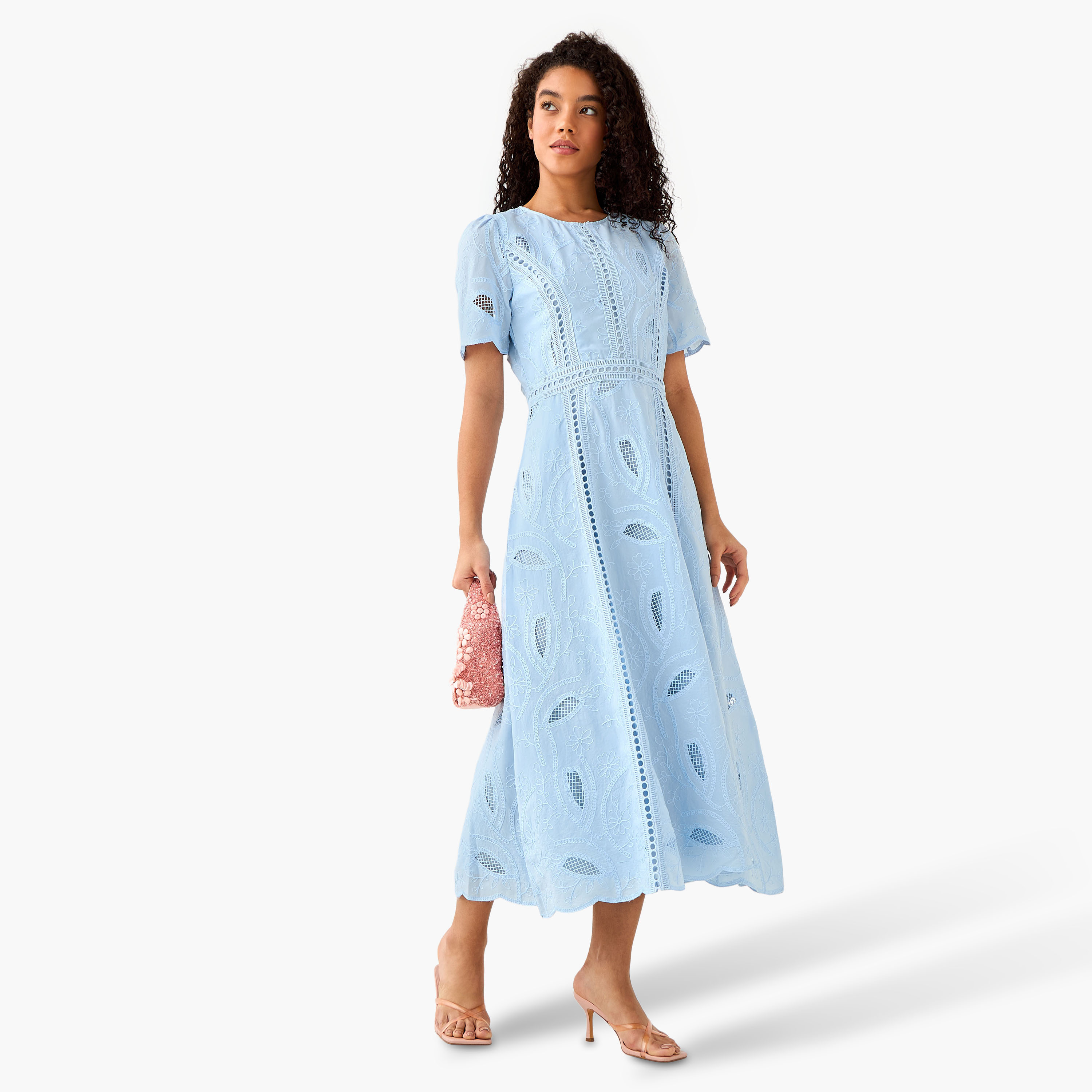 Schiffli Dress with Scallop Trim-women-clothing-dresses-image-4