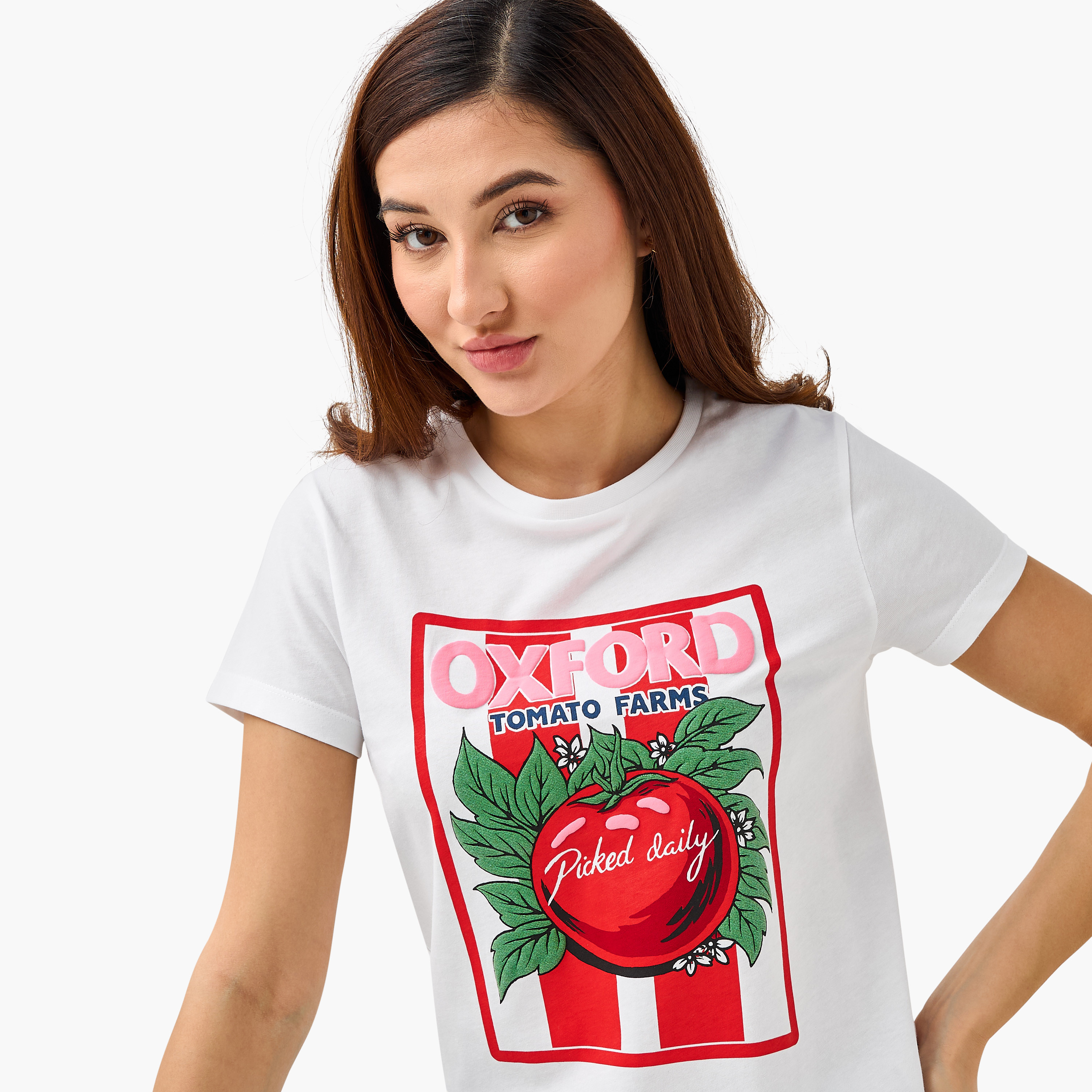 Regular Fit Cotton T-shirt with Graphic Print-PROMO_SP_QA_2FOR49_110625-image-5