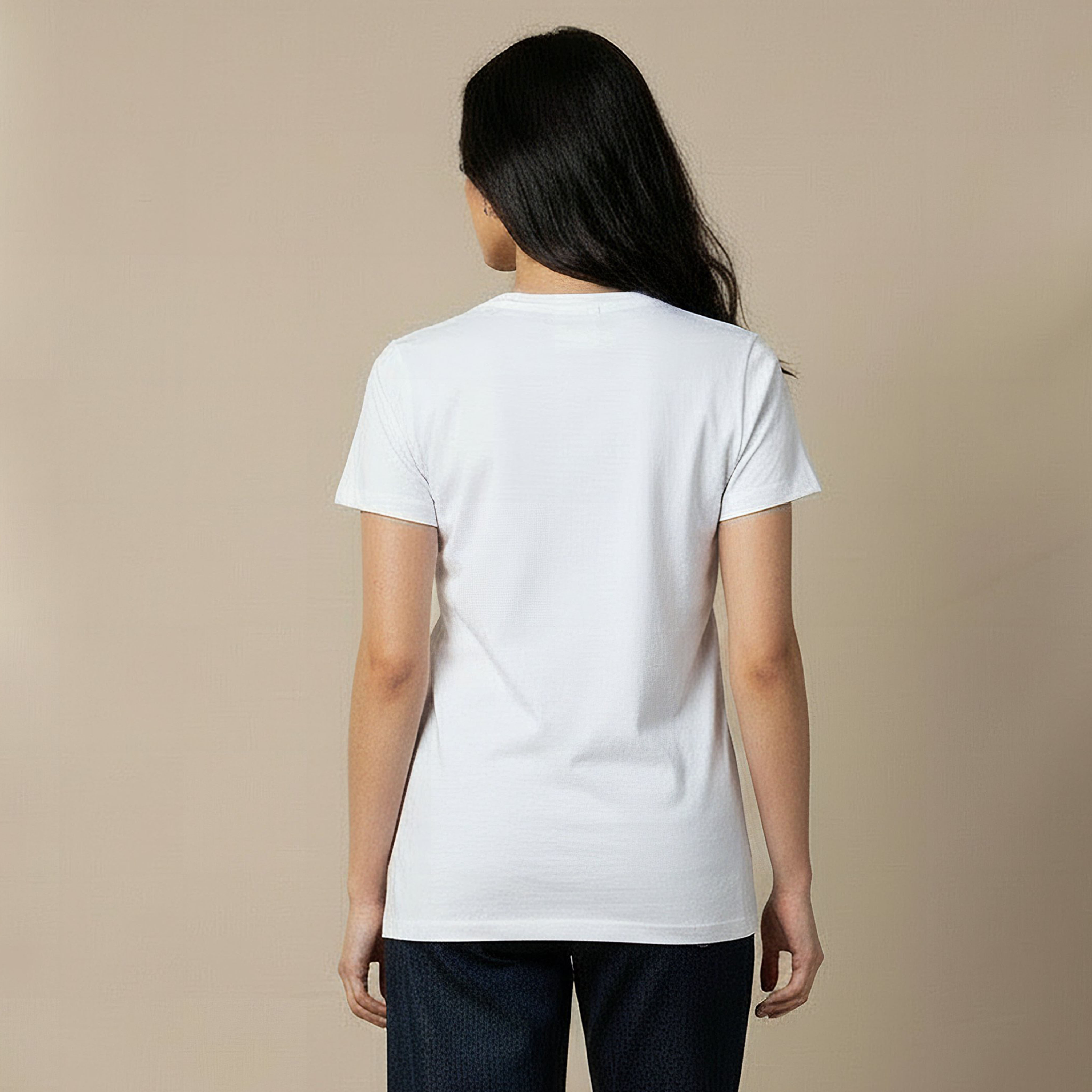 Regular Fit Cotton T-shirt with Graphic Print-women-clothing-tshirts-image-4