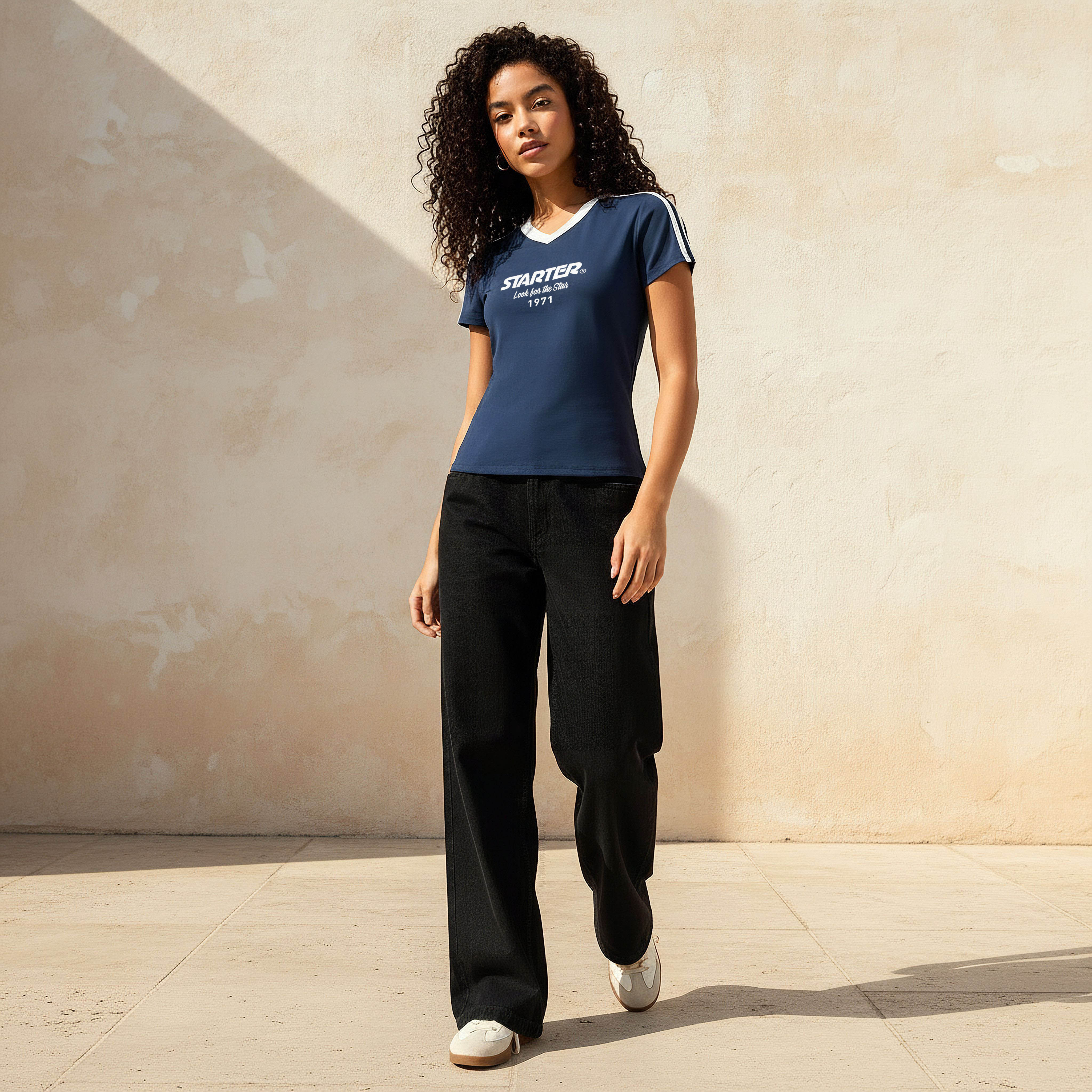 تيشيرت بطبعات من ستارتر-women-clothing-tshirts-image-3