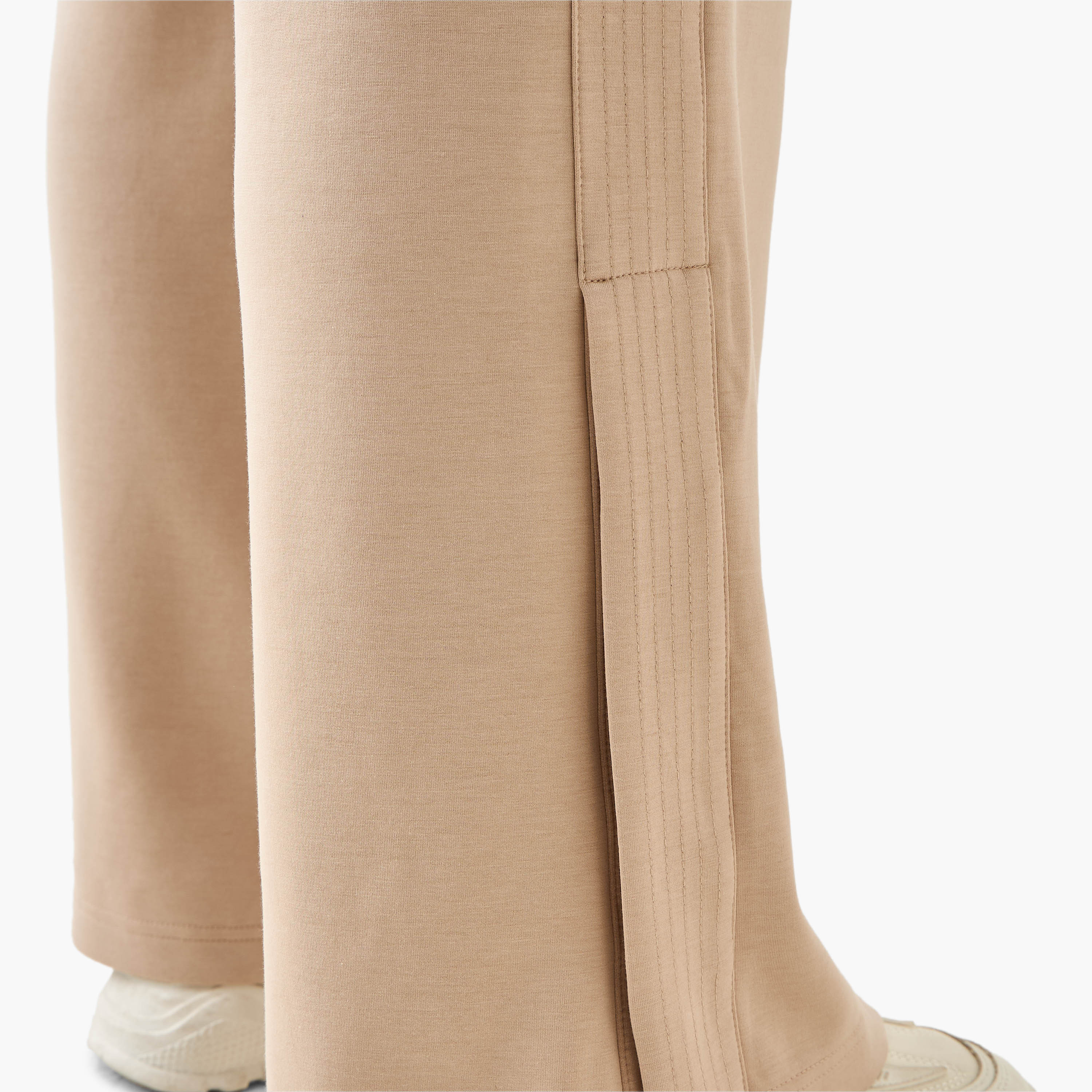 Mid-Rise Wide Leg Pants with Pockets-women-clothing-coordsets-image-6