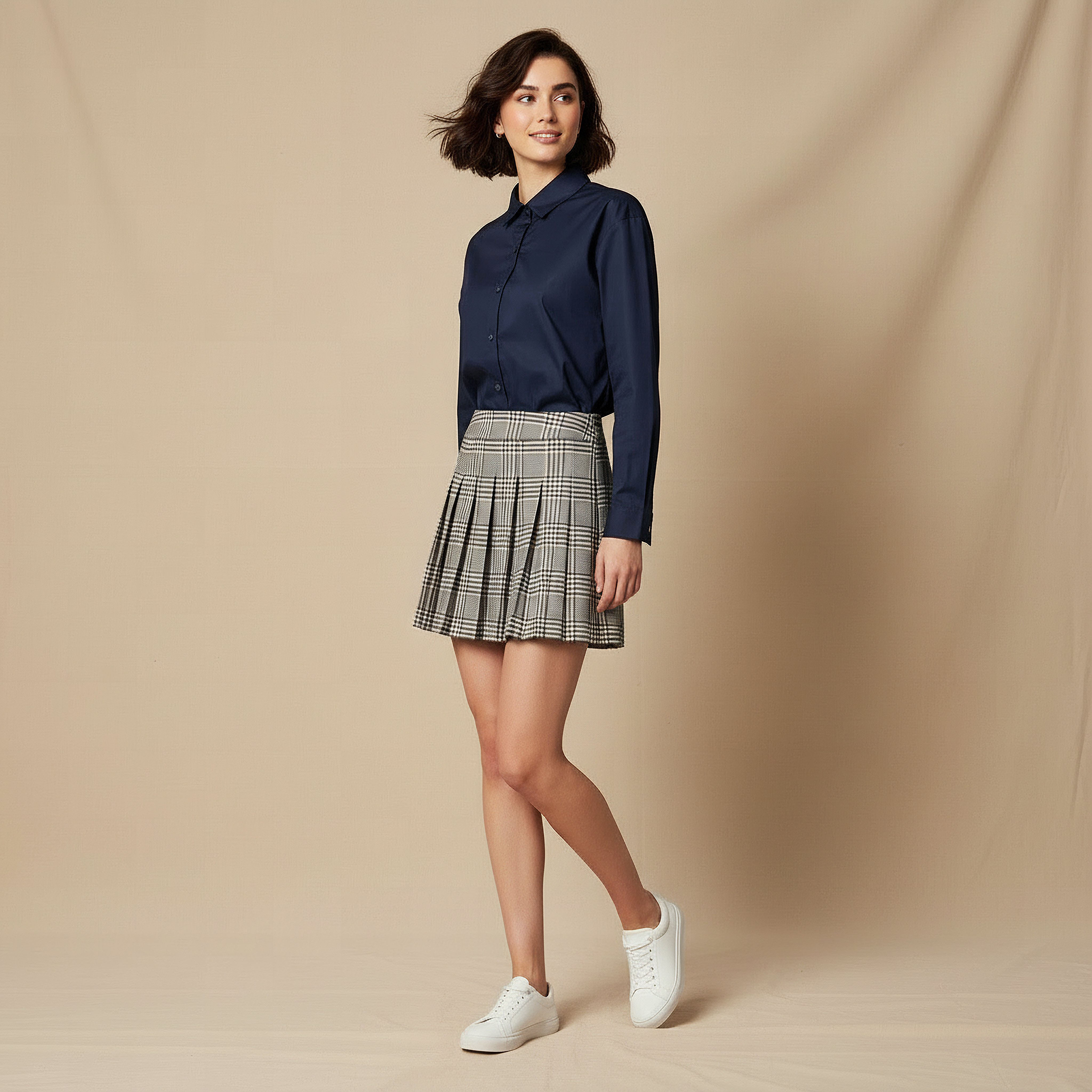 Cotton Shirt with Long Sleeves-women-clothing-shirtsandblouses-shirts-image-3
