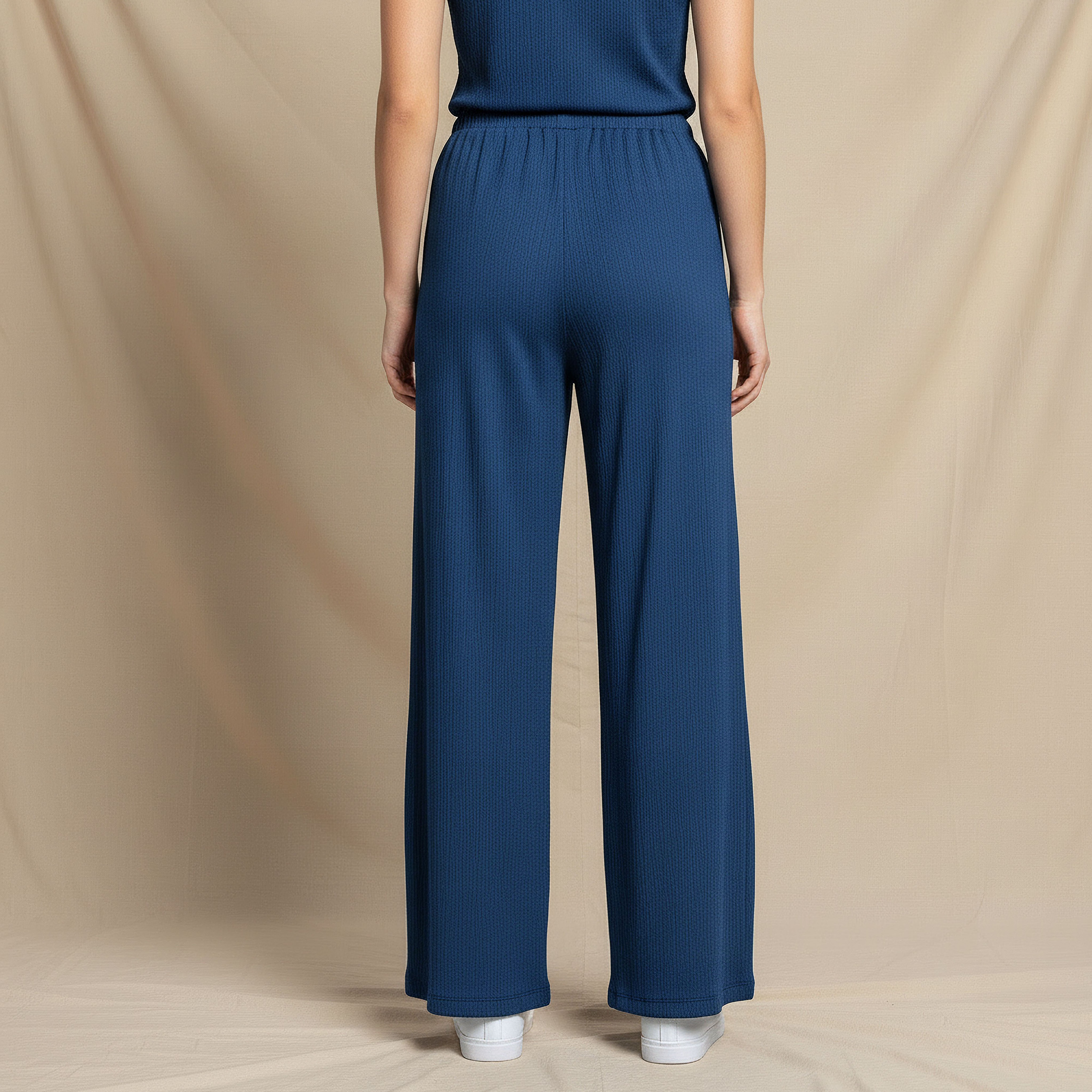 Full Length Pants with Textured Design-women-clothing-bottoms-trousers-image-4