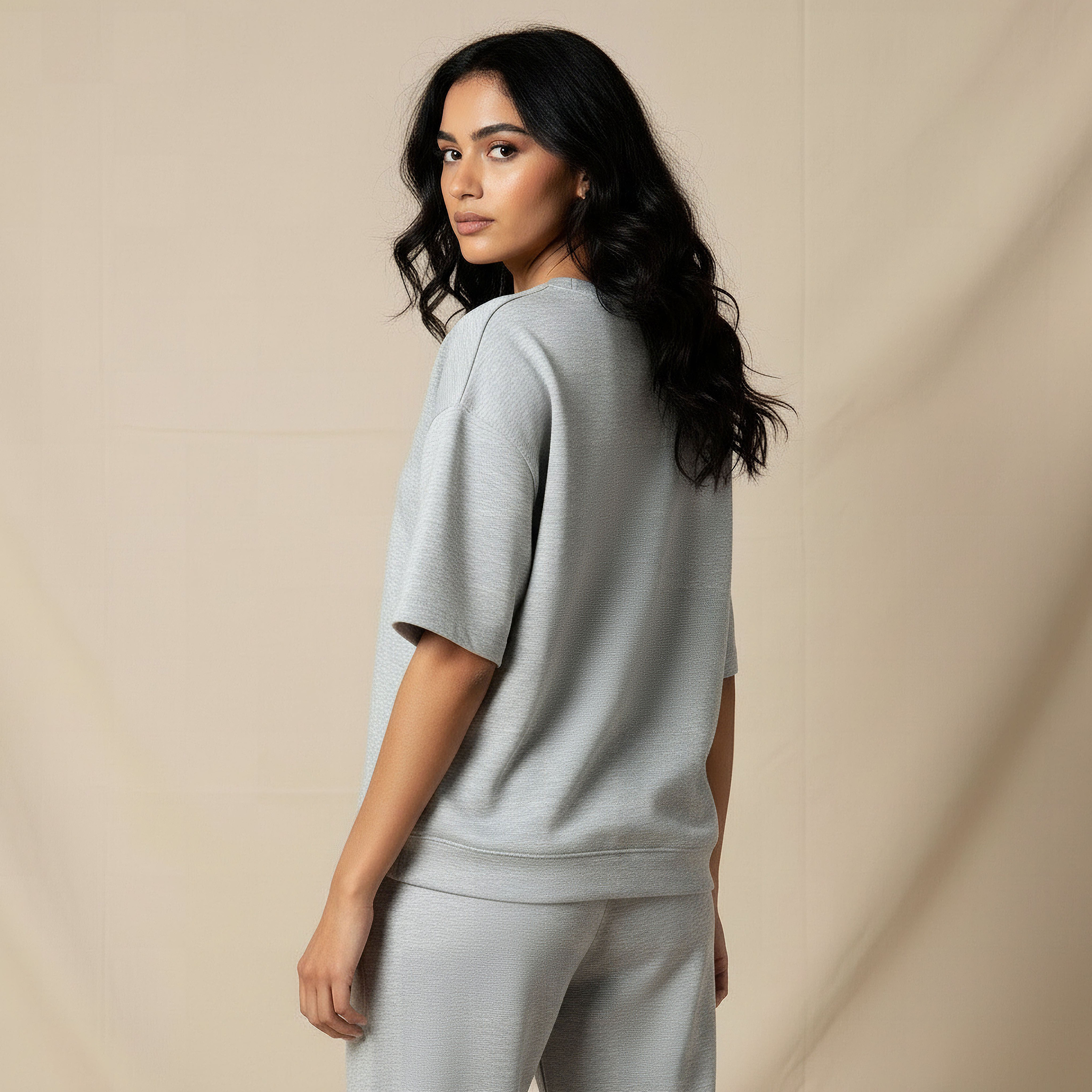 Starter Regular Fit T-shirt with Embroidery-women-clothing-coordsets-image-4