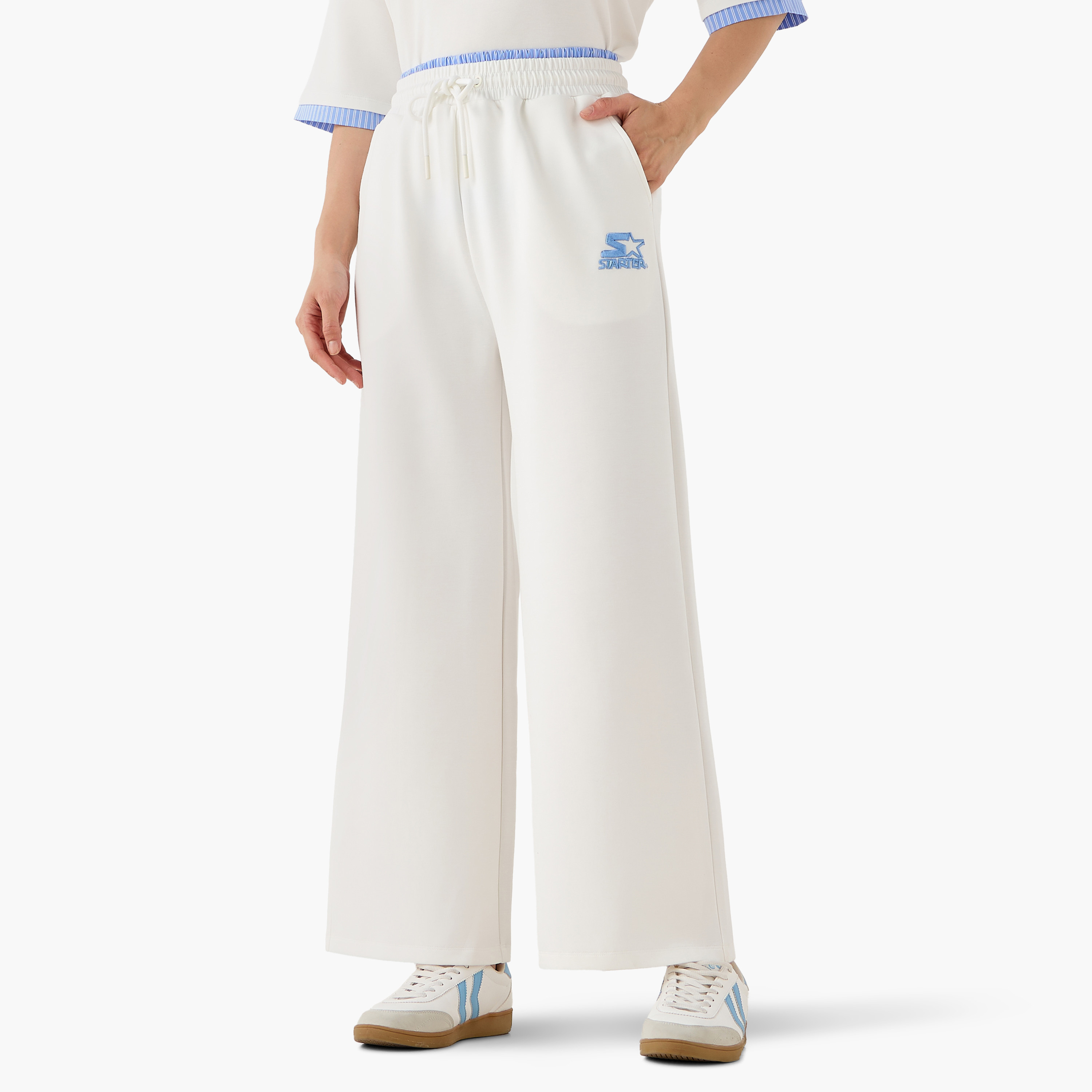 Starter Straight Fit Joggers with Pockets-women-clothing-bottoms-joggers-image-2