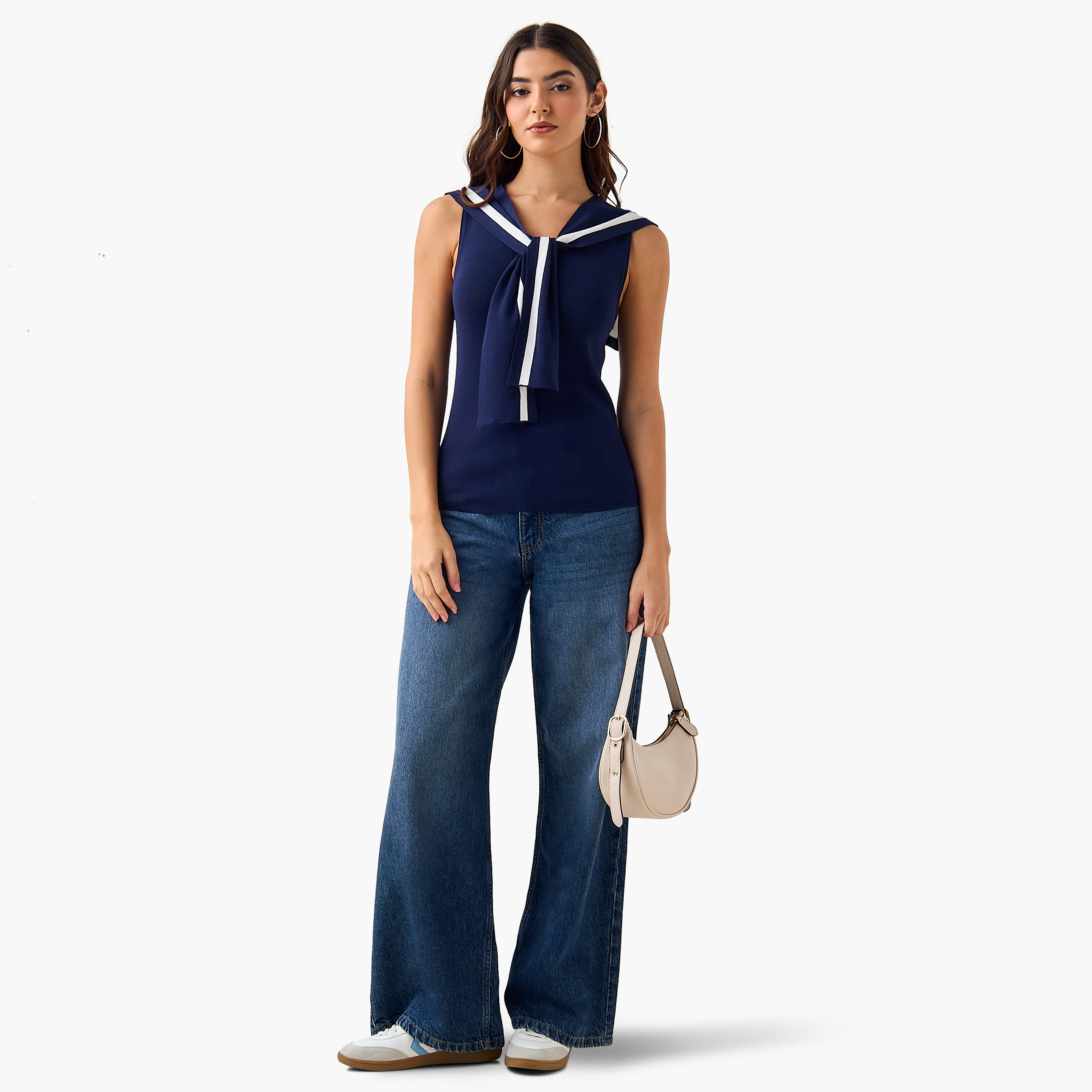Sailor Tank Top with Tie-Ups-women-clothing-shirtsandblouses-blouses-image-4