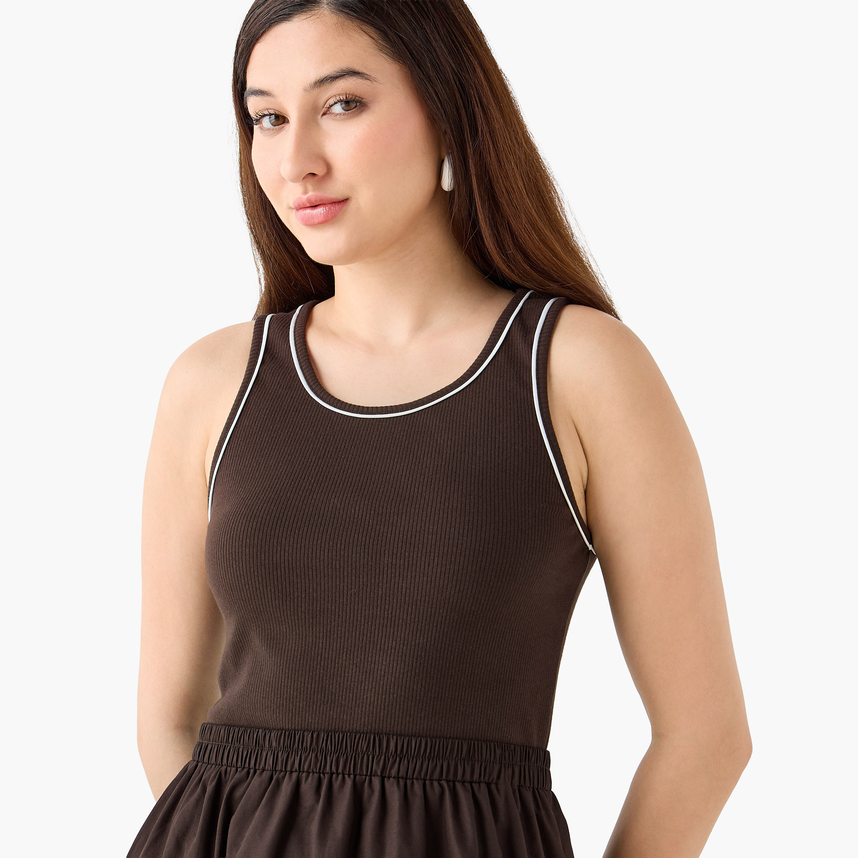 Ribbed Maxi Dress with Pockets-women-clothing-dresses-image-7