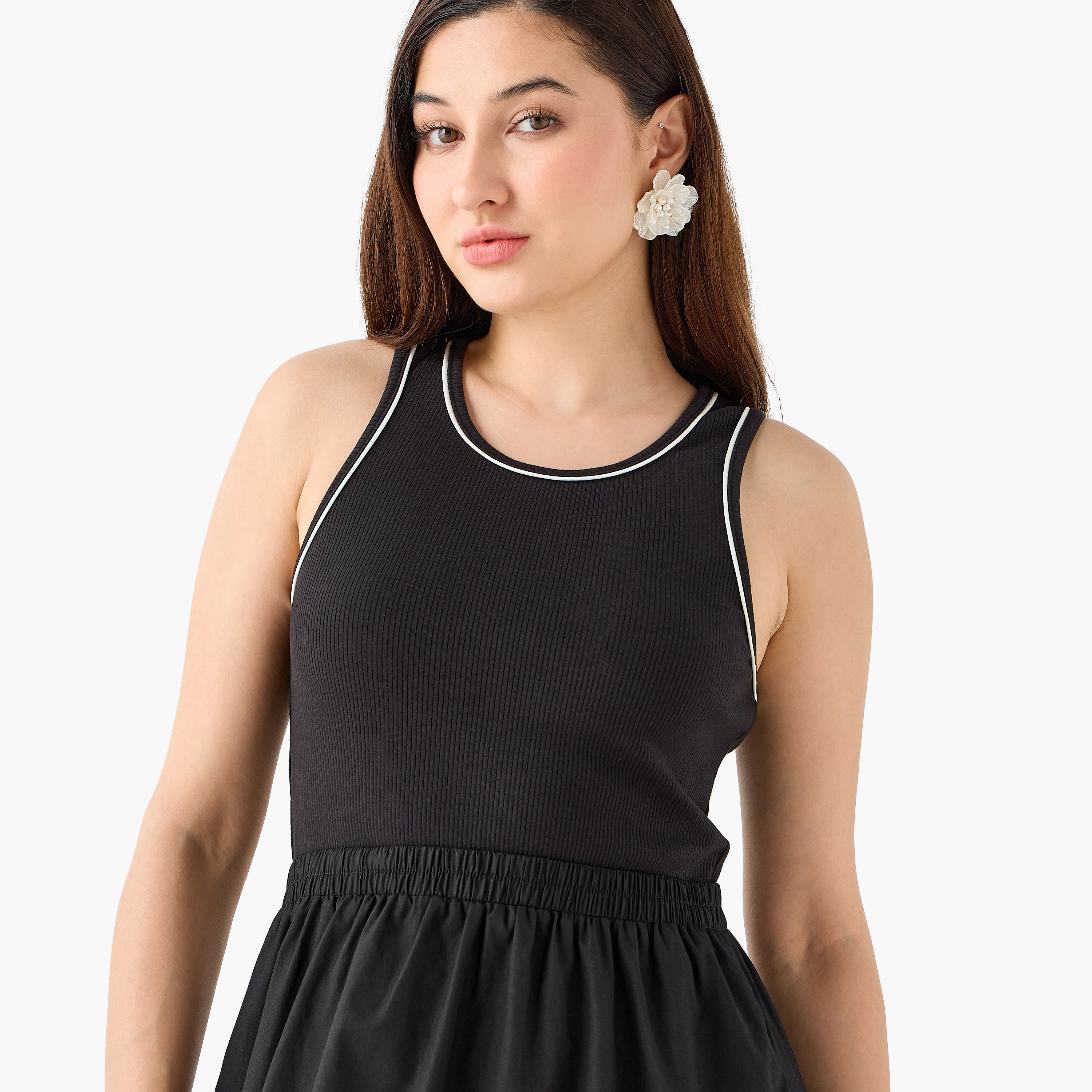 Ribbed Maxi Dress with Pockets-women-clothing-dresses-image-7