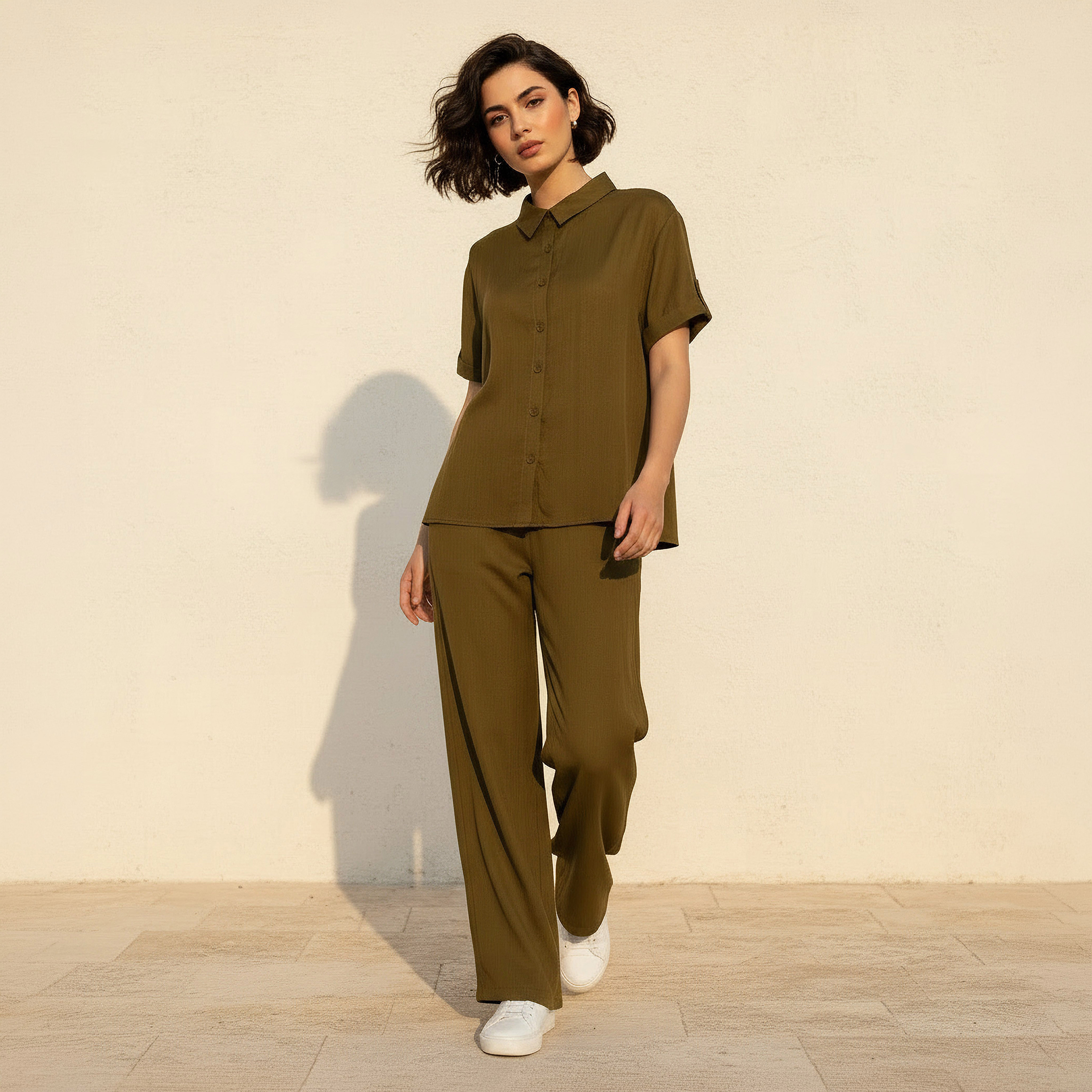 Lyocell Shirt with Roll-Up Sleeves-women-clothing-shirtsandblouses-shirts-image-3