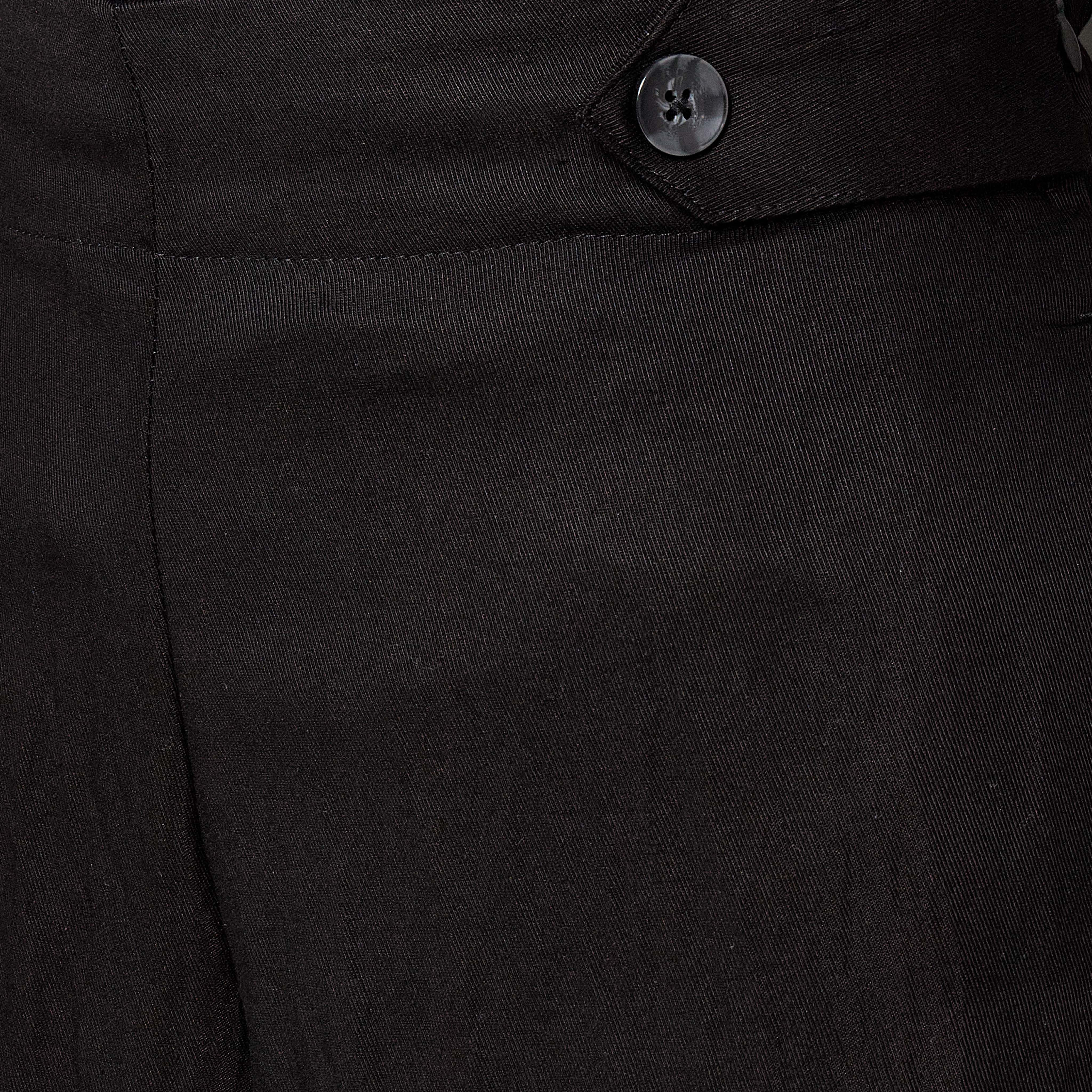Mid-Rise Button Detail Trousers-women-clothing-bottoms-trousers-image-2