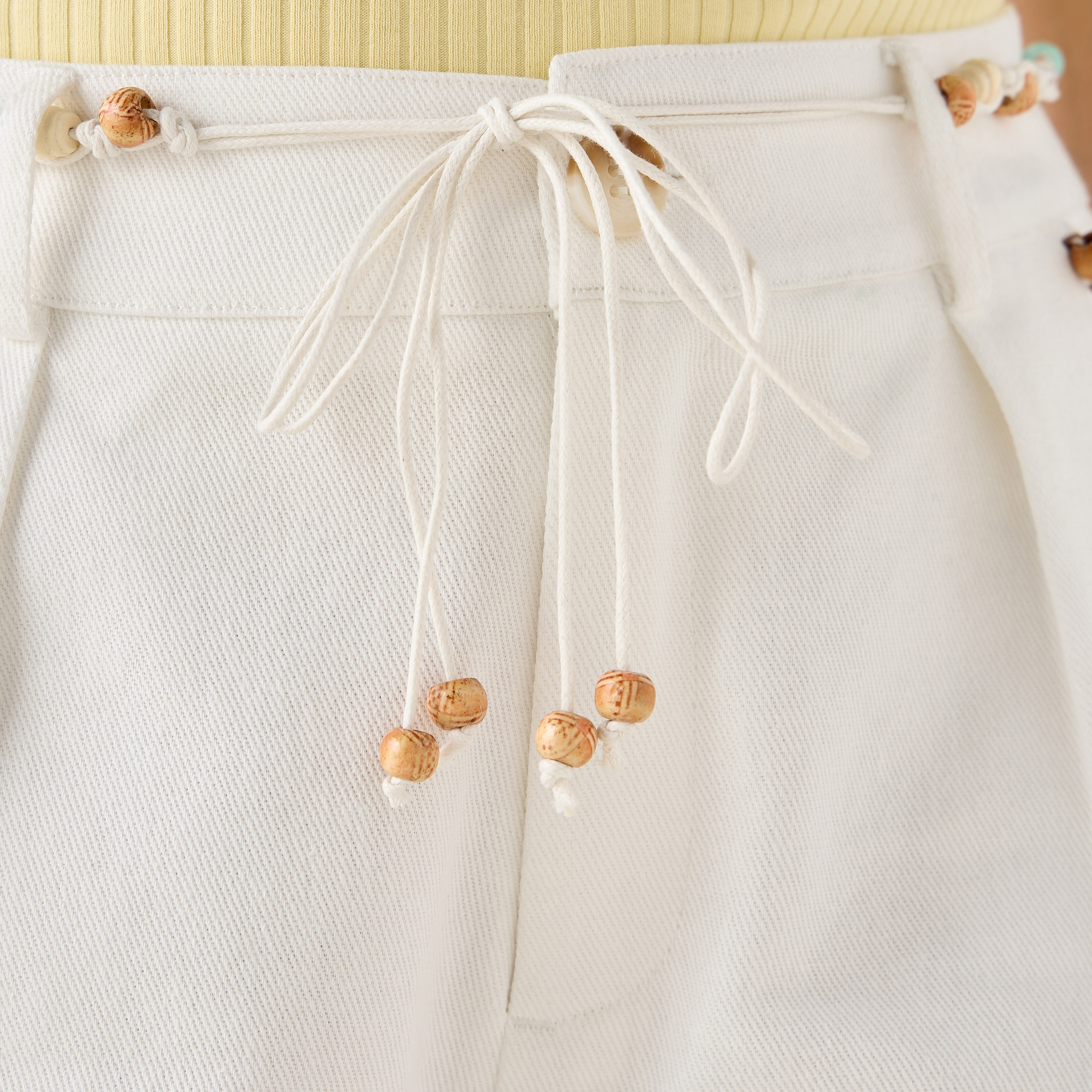 Cotton Shorts with Bead Detail-women-clothing-bottoms-shorts-image-6