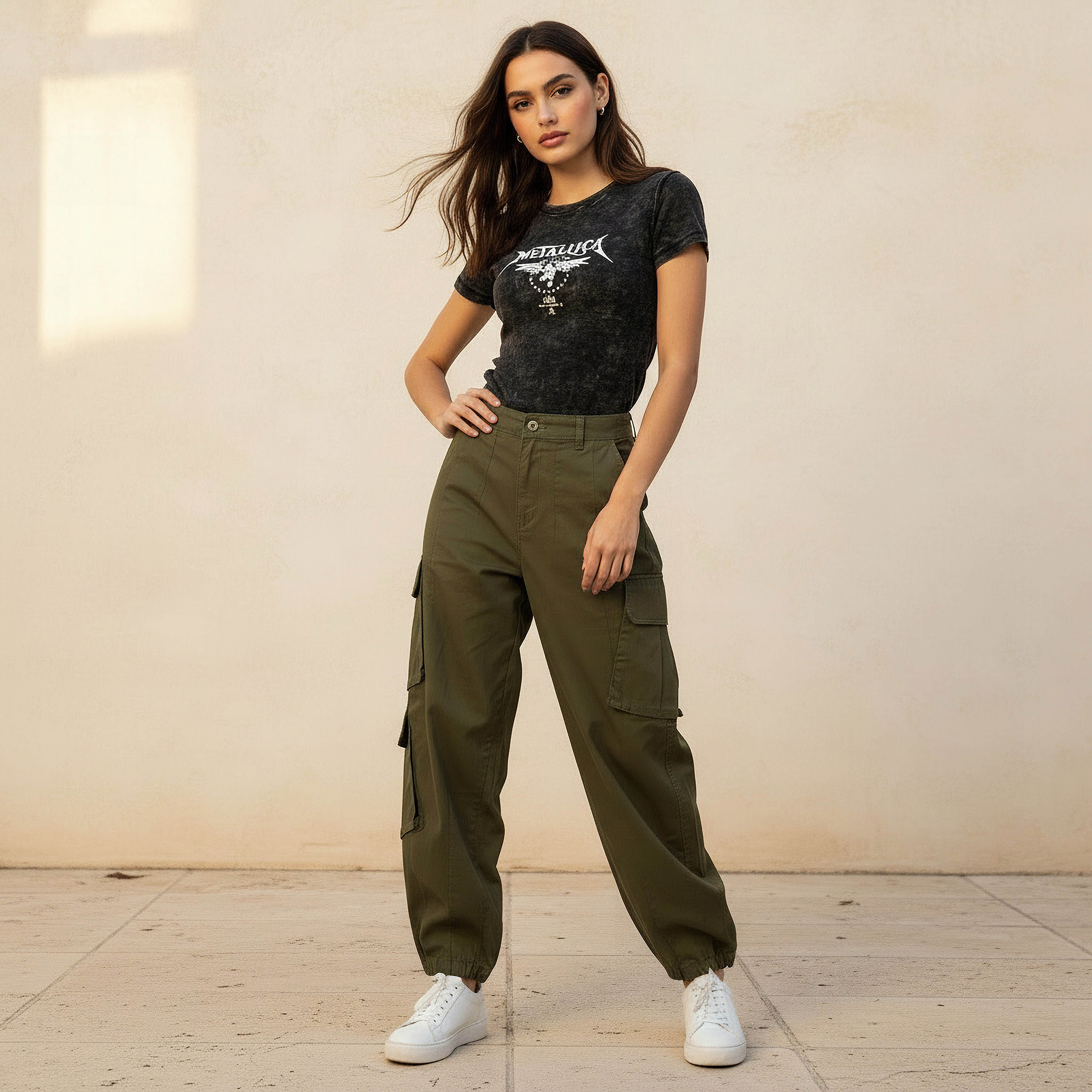 Mid-Rise Cargo Pants-women-clothing-bottoms-trousers-image-3