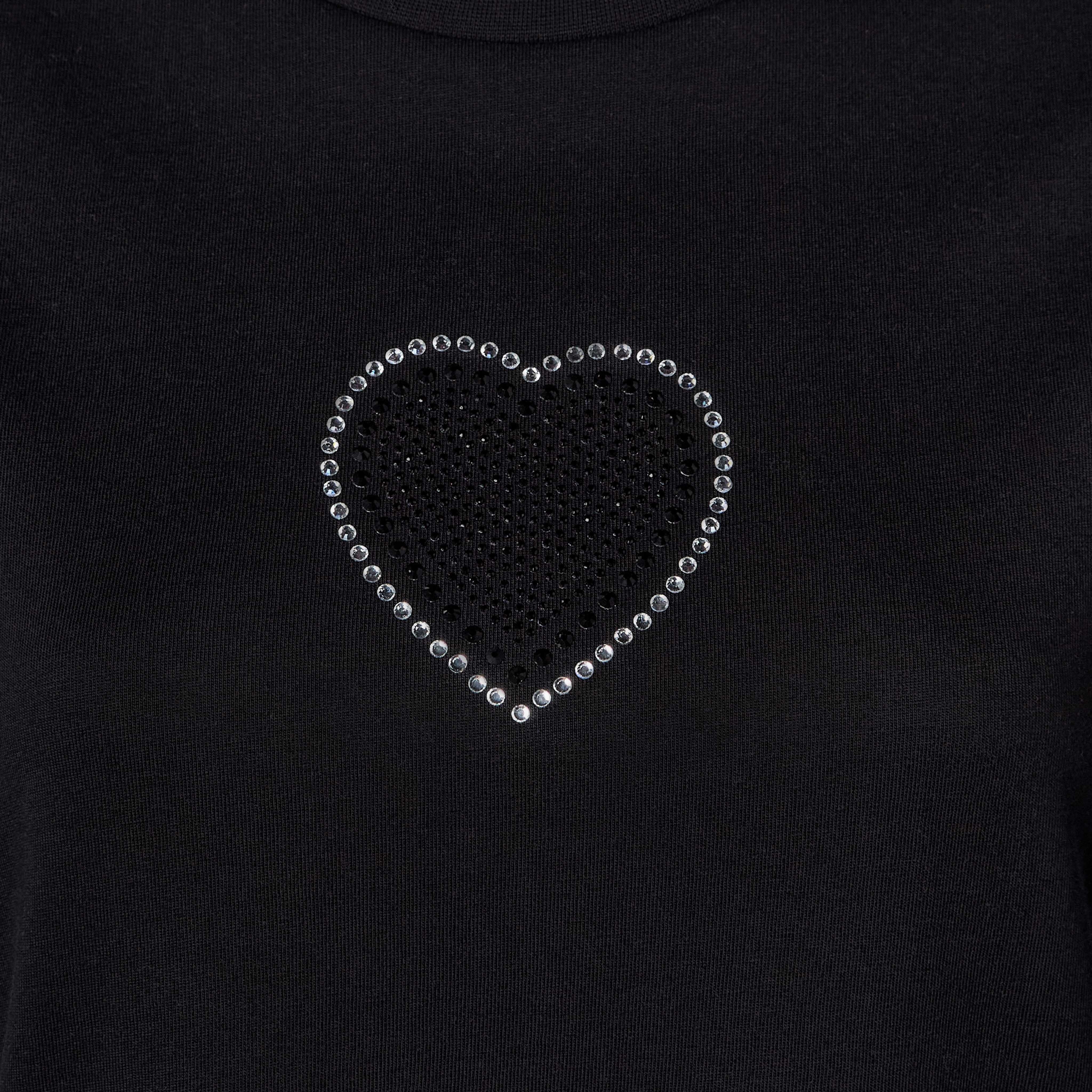 Regular Fit Cotton T-shirt with Embellishments-women-clothing-tshirts-image-2