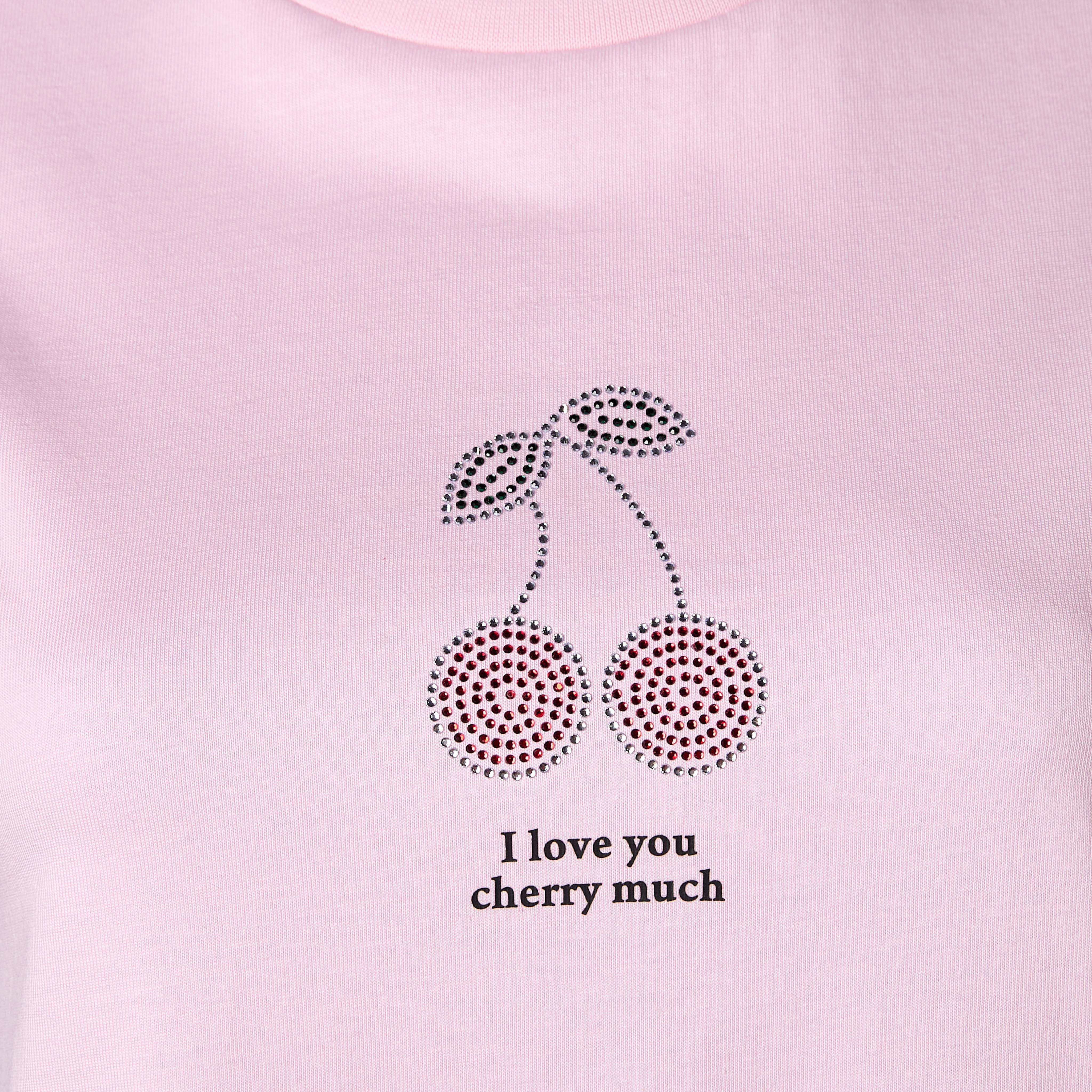 Regular Fit Cotton T-shirt with Embellishments-women-clothing-tshirts-image-2