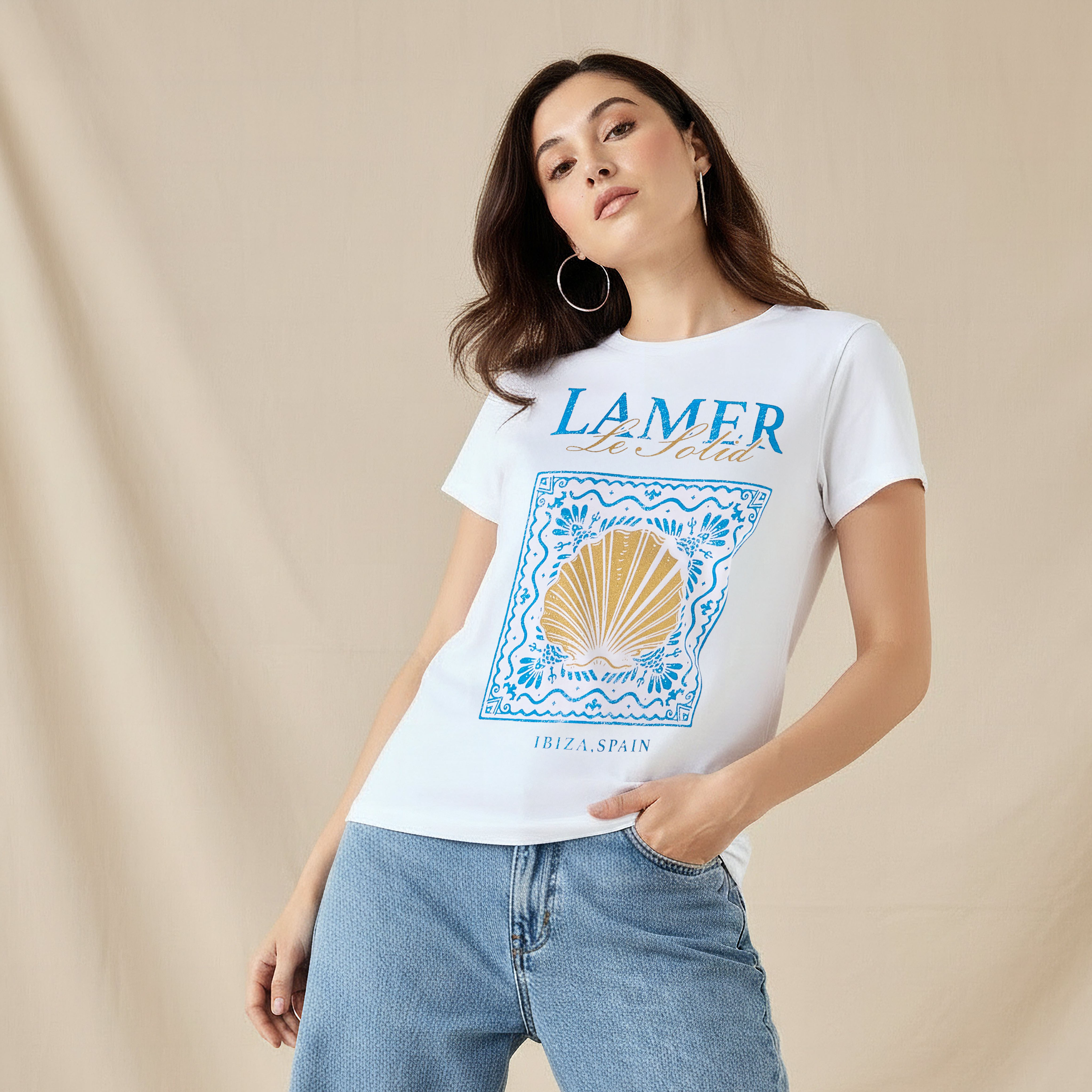 تيشيرت قطن بطبعات-women-clothing-tshirts-image-1