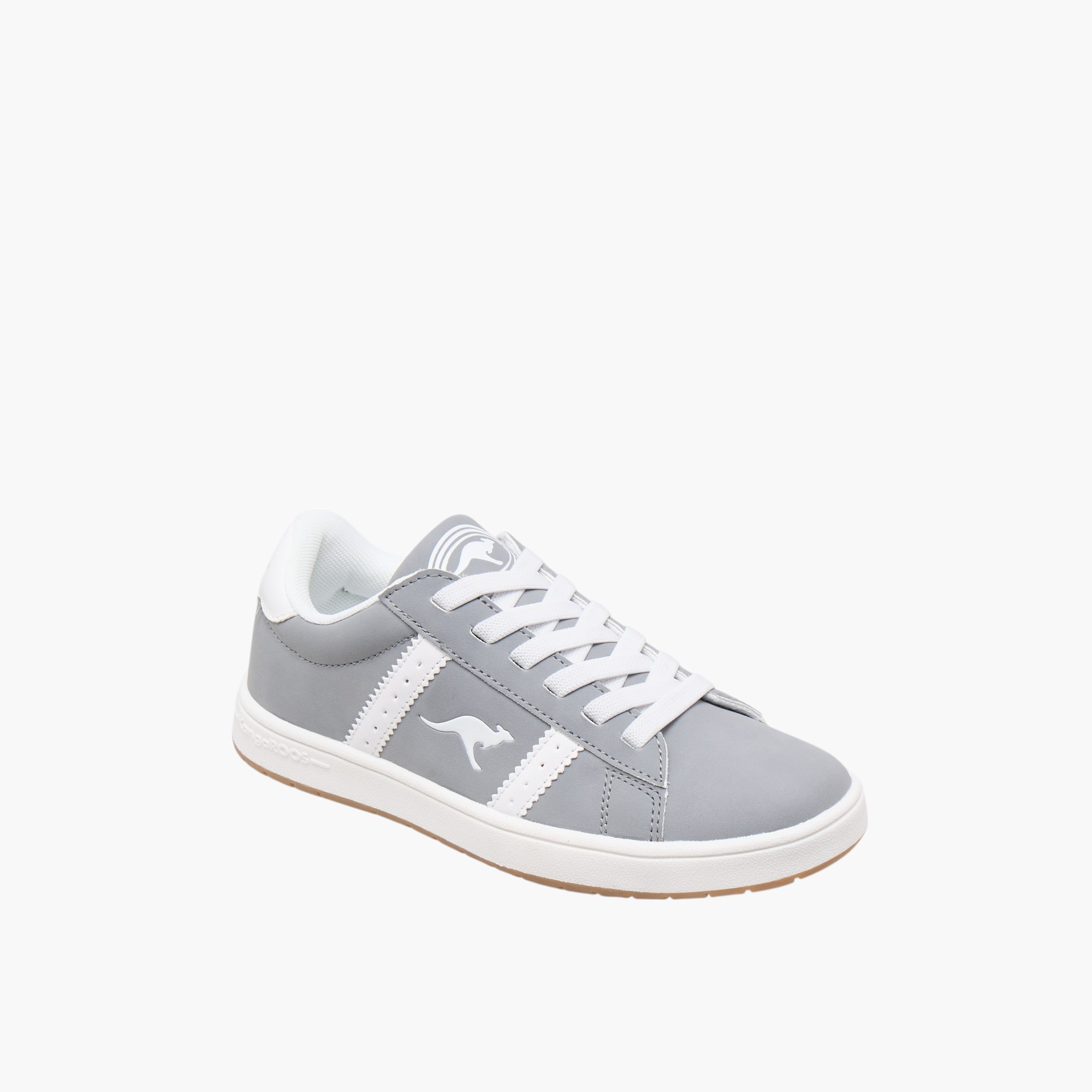 KangaROOS Kids' Logo Detail Sneakers with Lace-Up Closure-boys-shoes-schoolshoes-image-2